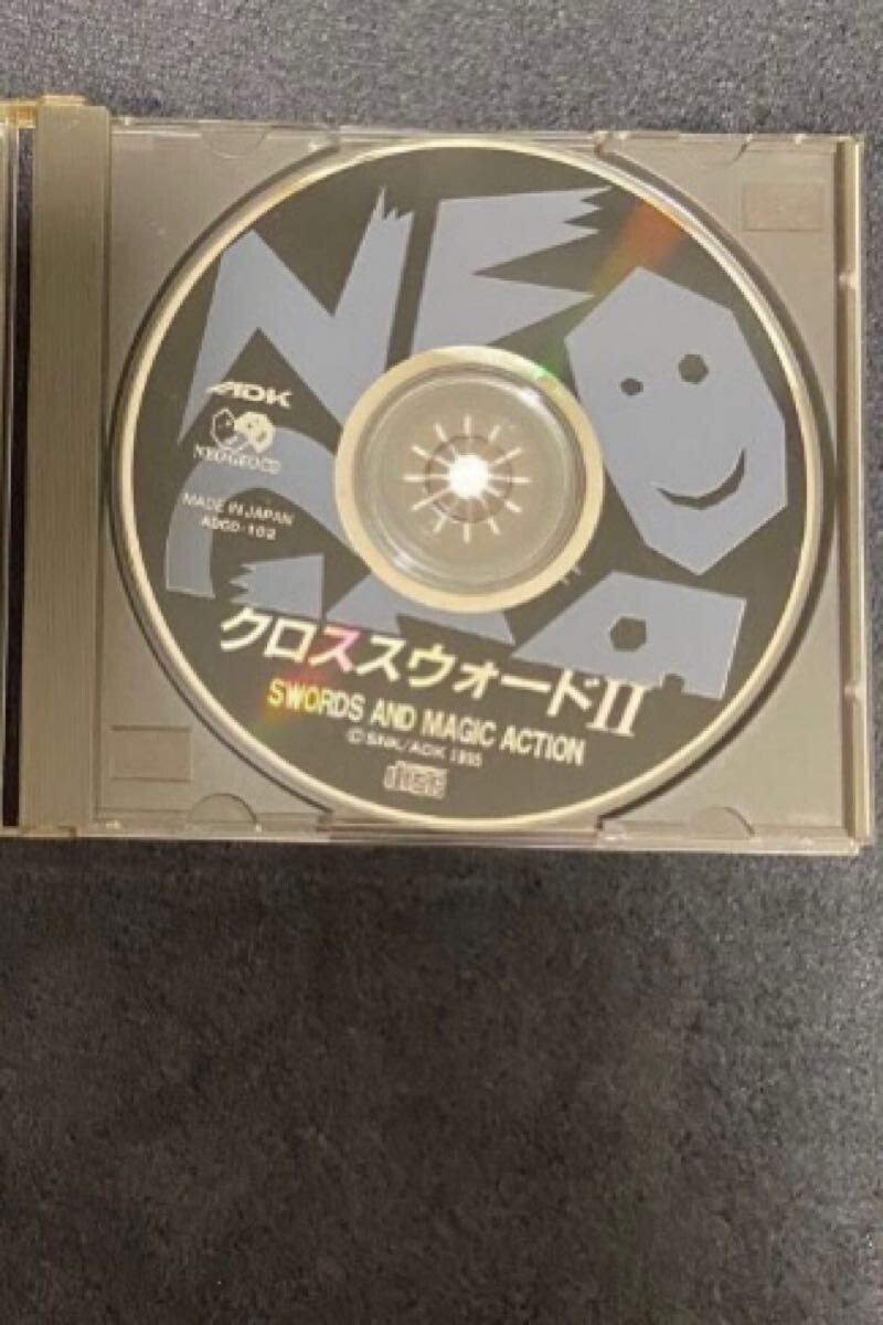 ADK Neo Geo CD CROSSED SWORDS II 2 Japan hack and slash action role-playing F/S