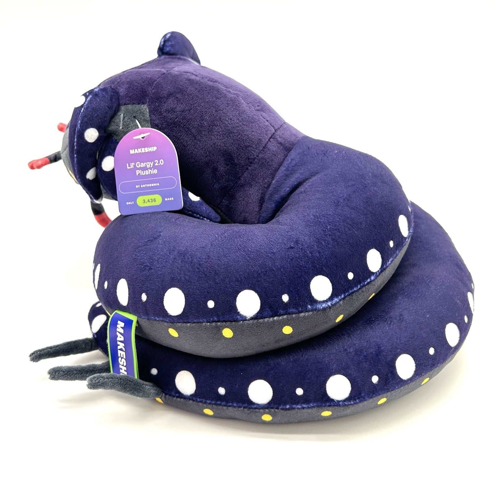 Official Makeship Lil Gargy Plush 2.0 Subnautica Anthomnia Limited Edition NWT