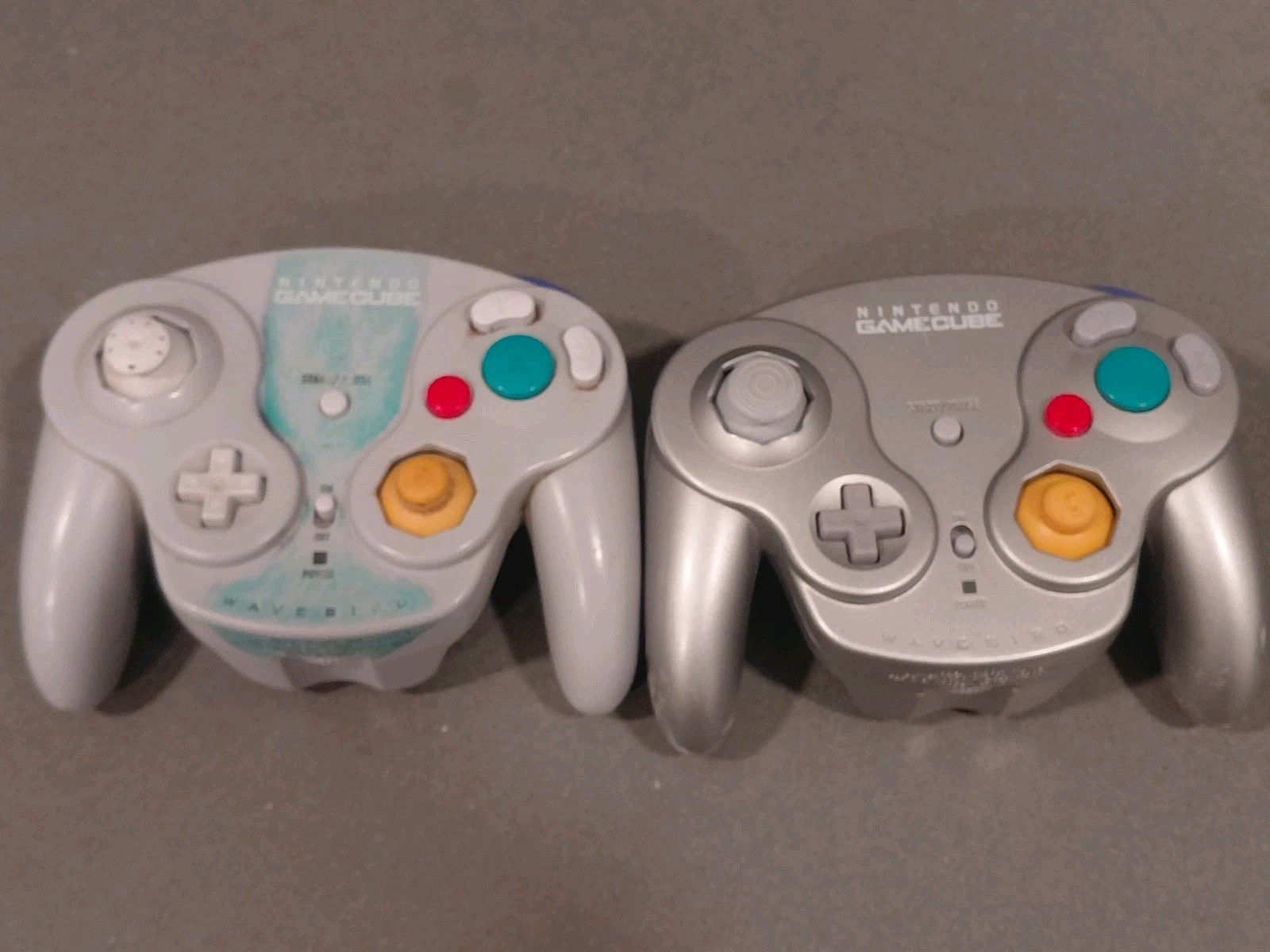 gamecube wavebird controller Parts Only Lot of 2 Please Read