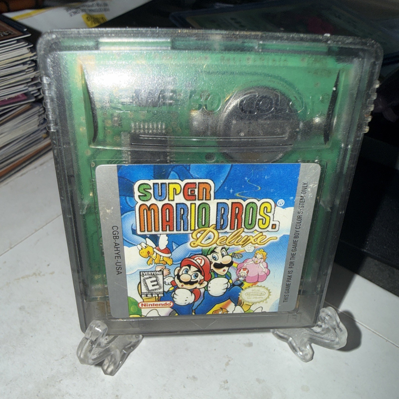 Nintendo Super Mario Bros. Deluxe Game Boy Color NTSC-U/C Super Mario Series