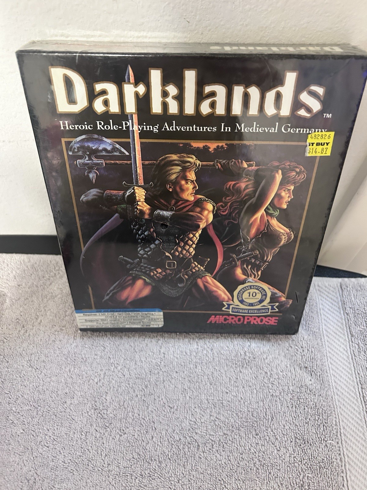 Darklands Microprose Classic RPG IBM 1992 PC Medieval Role Playing Game