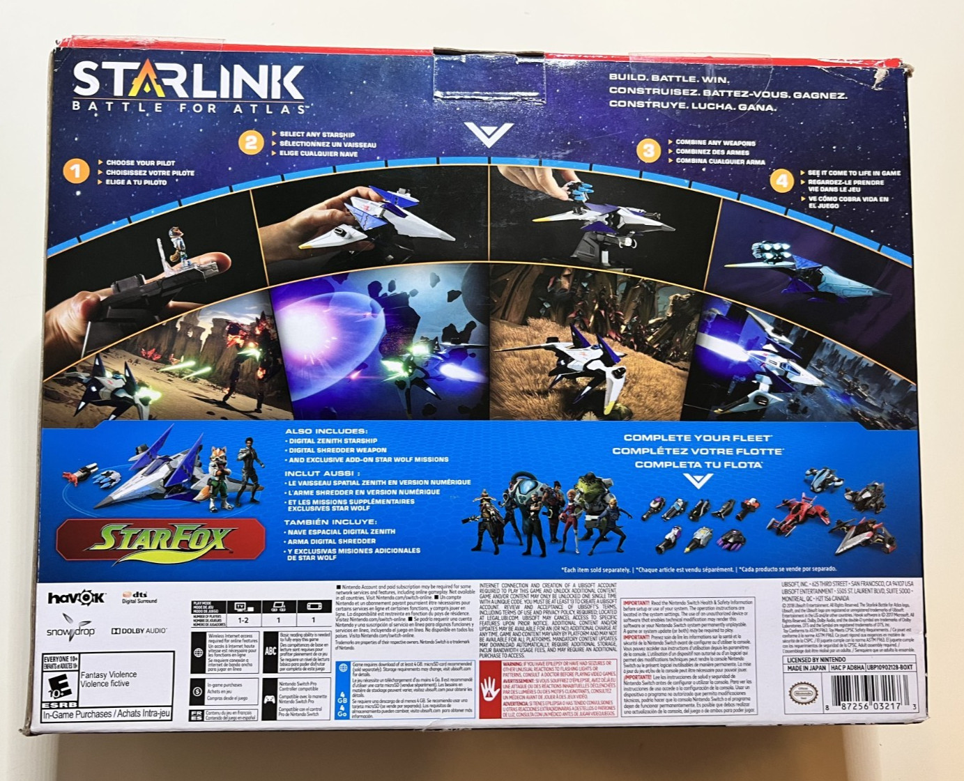 Starlink Battle for Atlas – Starter Edition (Nintendo Switch, 2018) – New