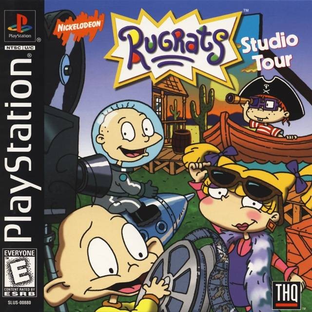 Rugrats The Studio Tour – PS1 PS2 Playstation Game Only
