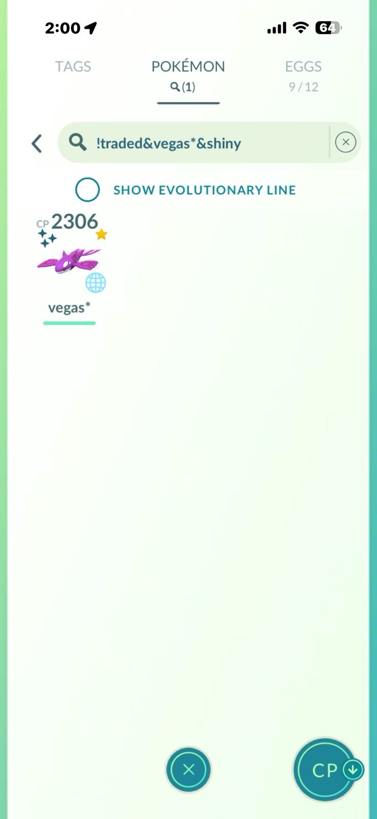Pokemongo Shiny Kyogre Las Vegas Location BG