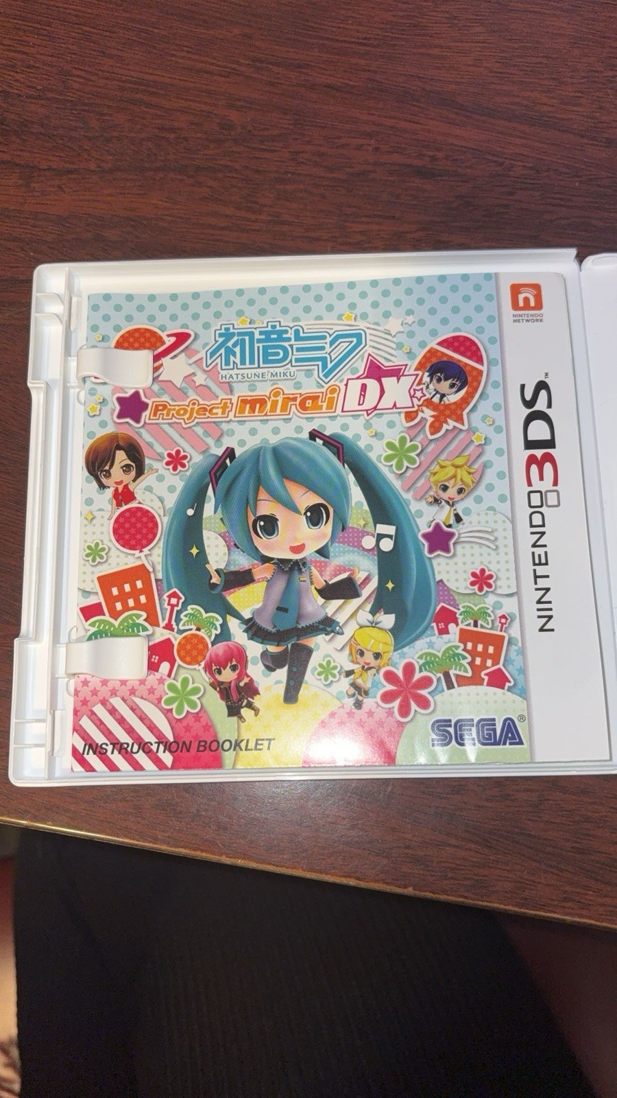 Hatsune Miku: Project Mirai DX Nintendo 3DS Manual Included
