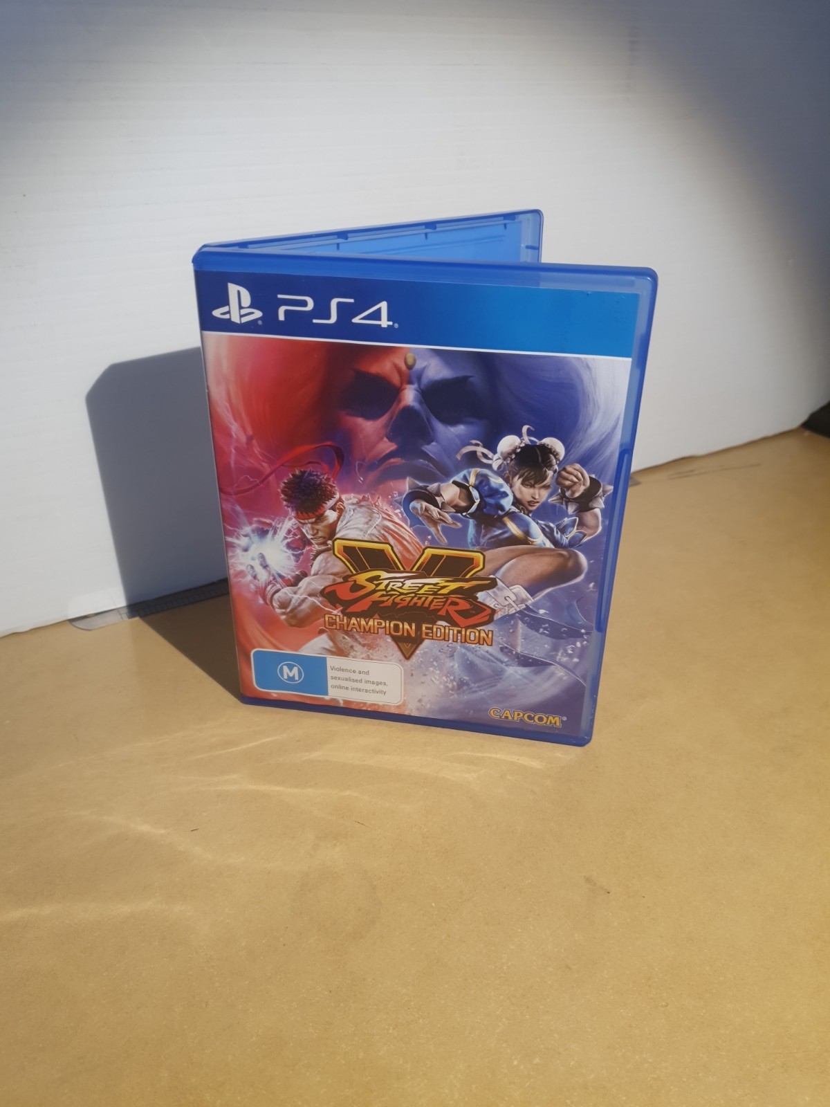 Street Fighter V : 5 Champion Edition Sony PS4 PAL RARE AUS Artwork OOP