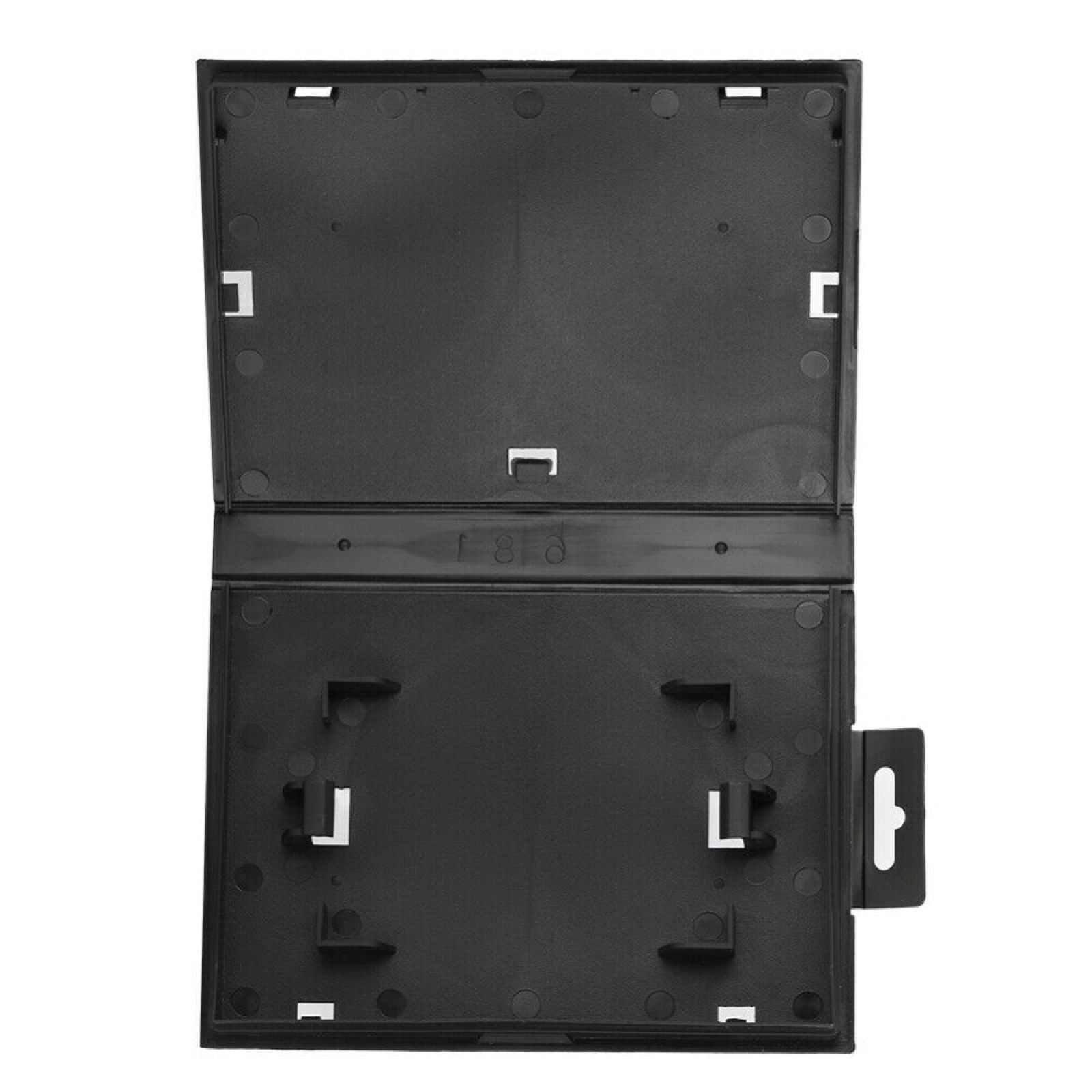 ABS Black Portable Box Storage Case Replacement For Sega Genesis Game Card