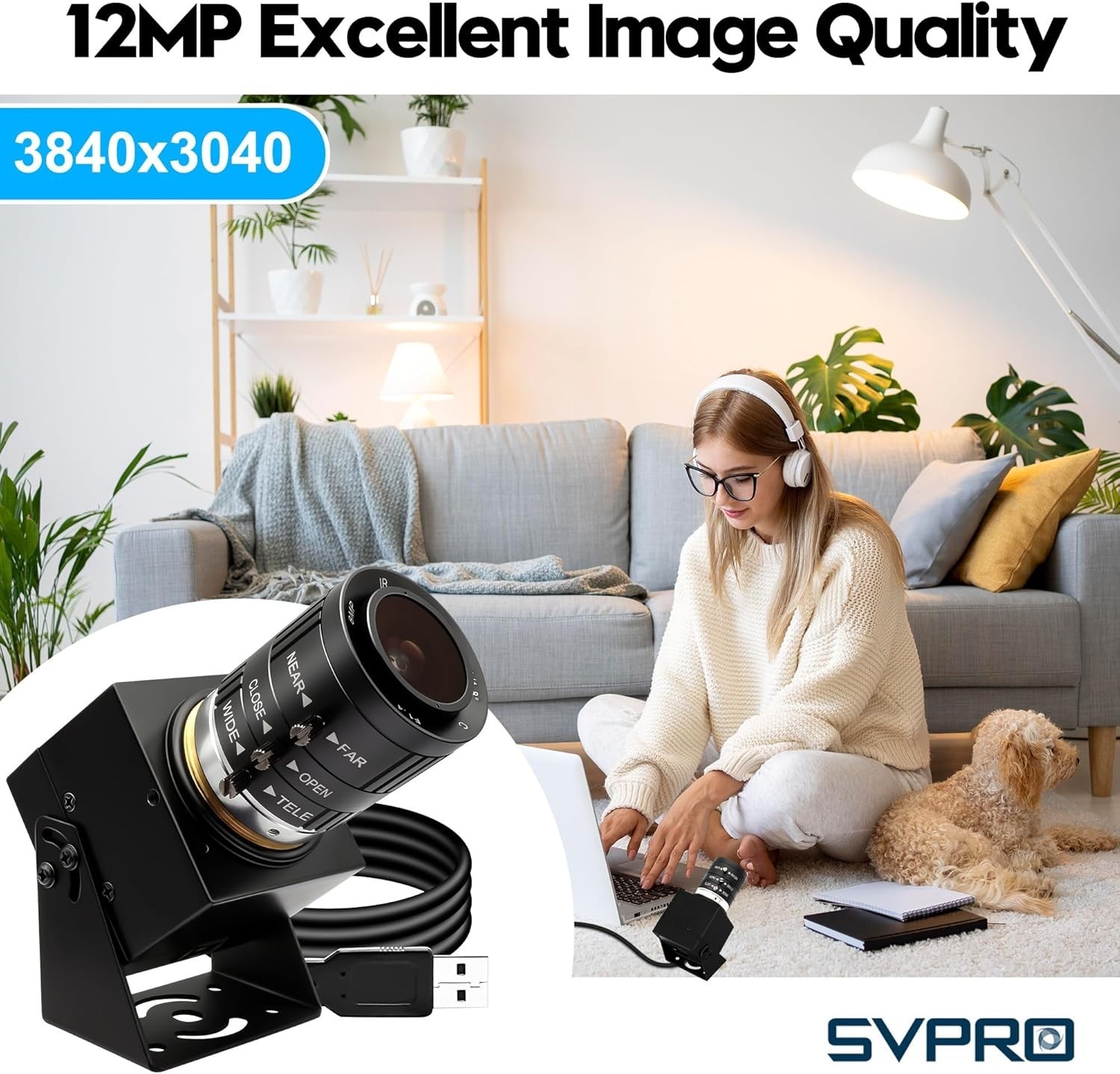 USB Camera 1080P 120fps High Speed Camera for Golf Swing Simulator