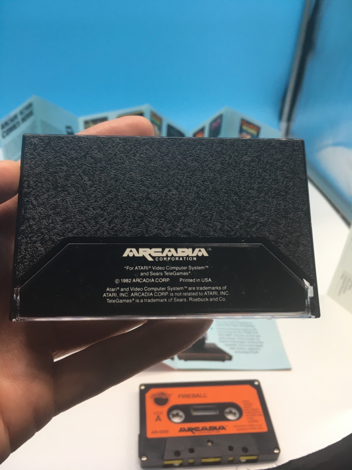 Atari Supercharger Cassette Fireball Untested