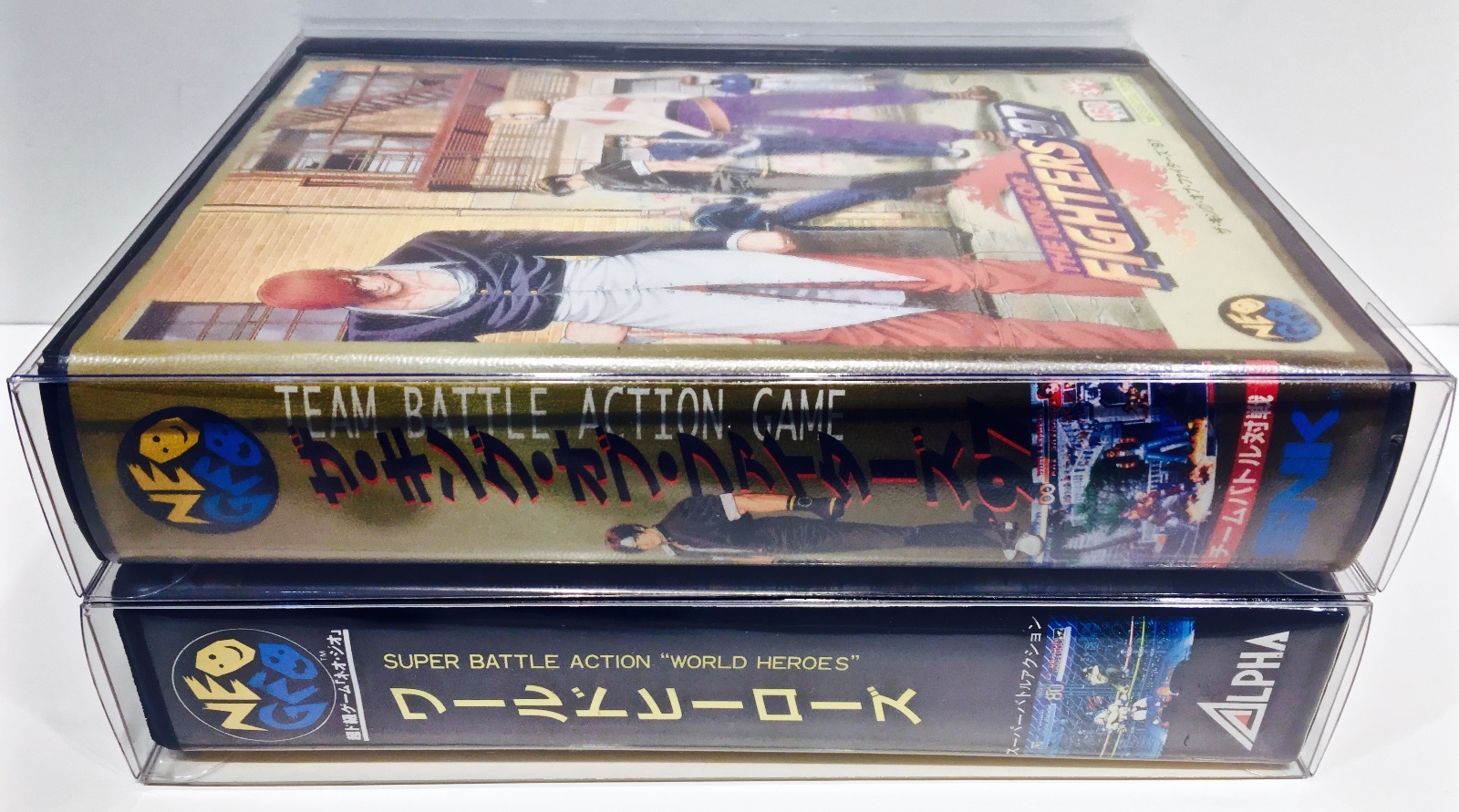 15 Box Protectors for NEO GEO AES Game Boxes Standard / Clamshell Display Cases