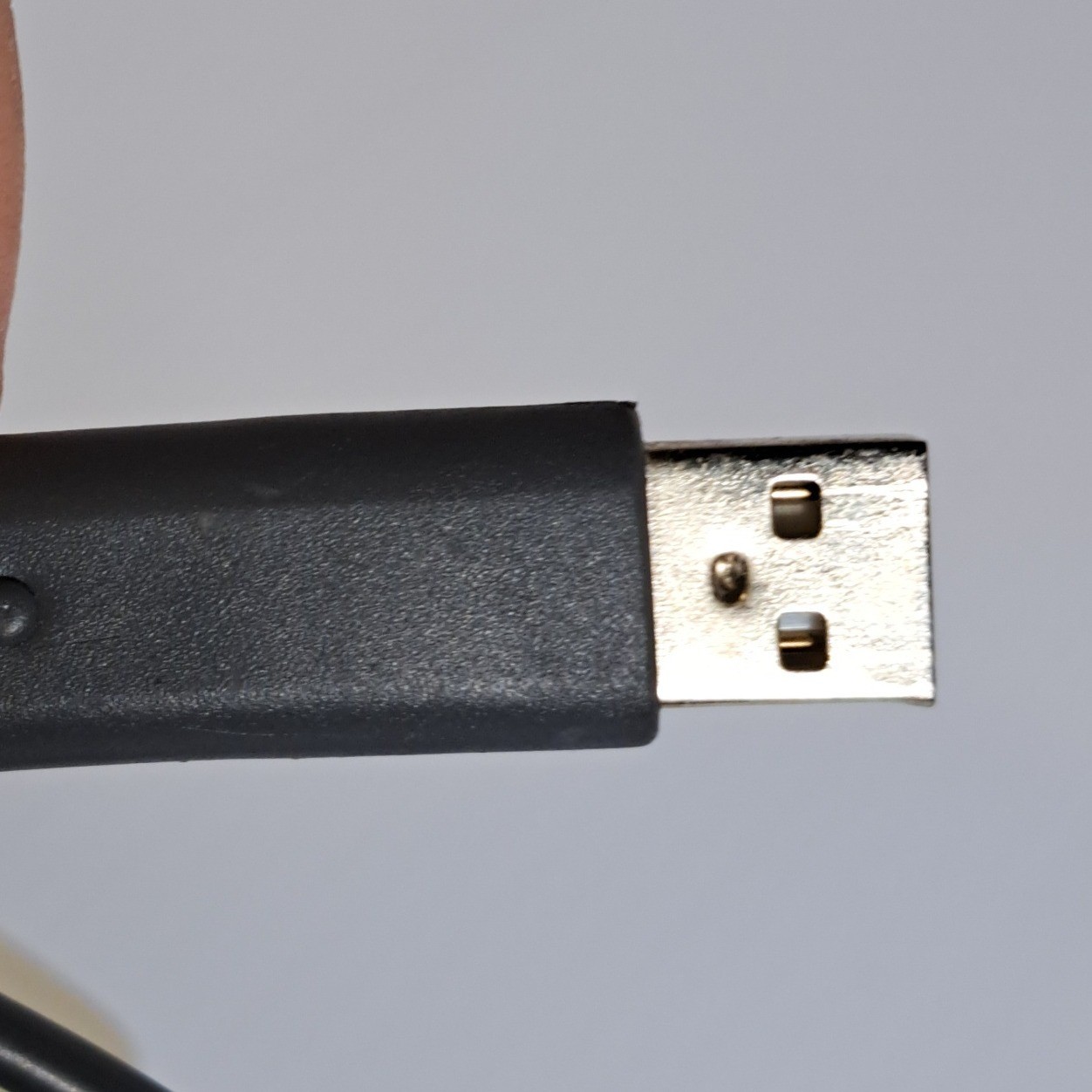 USB to Proprietary Multi-Pin XBOX 360 Adapter Cable Grey Off-White Retro Gaming