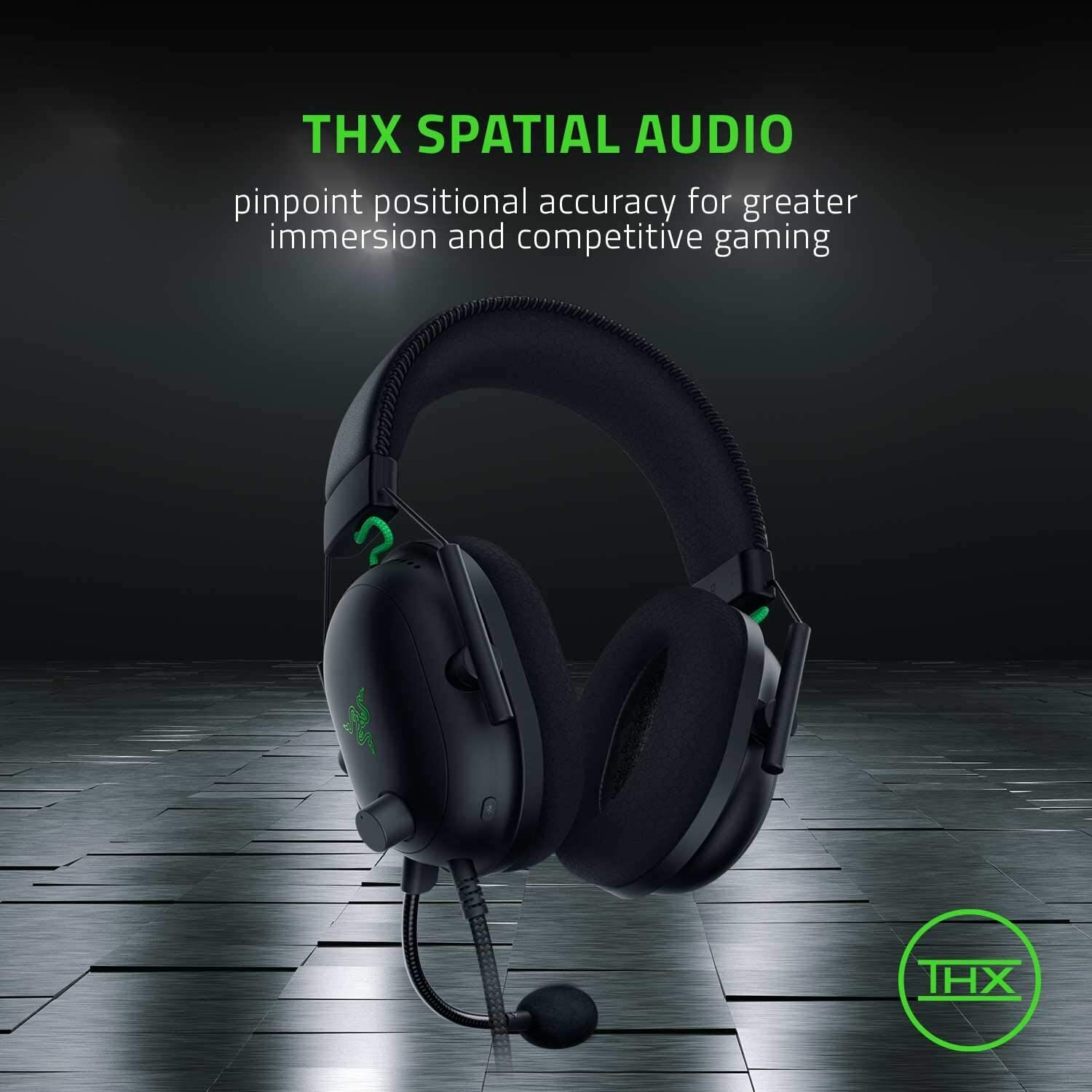 Razer – BlackShark V2 X Wired 7.1 Surround Sound Gaming Headset for PC PS5 XBOX
