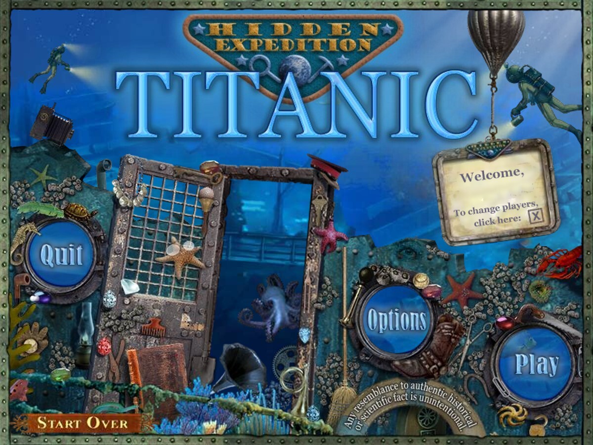 Hidden Expedition Titanic Hidden Object Adventure Big Fish Games Software Sealed