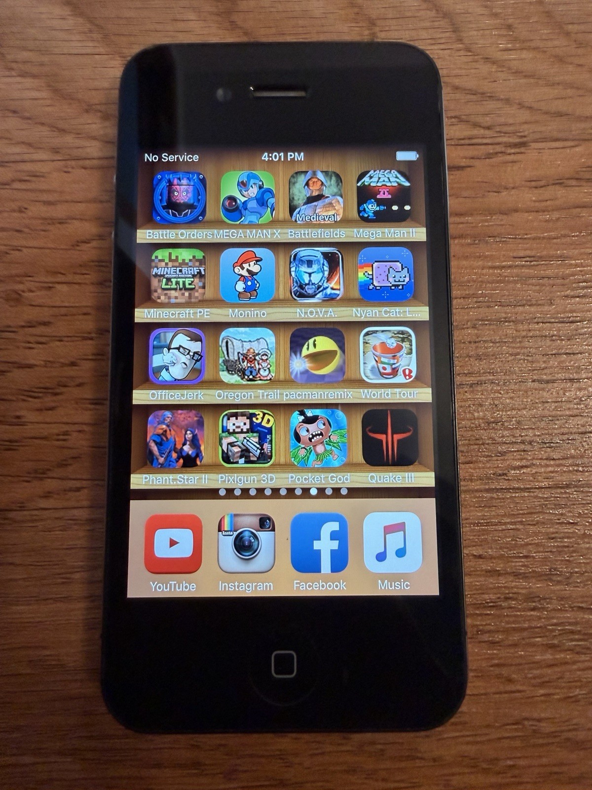 128 Games Iphone 4s 32gb Infinity Blade Final Fantasy Vii Bully Rare Retro Ios