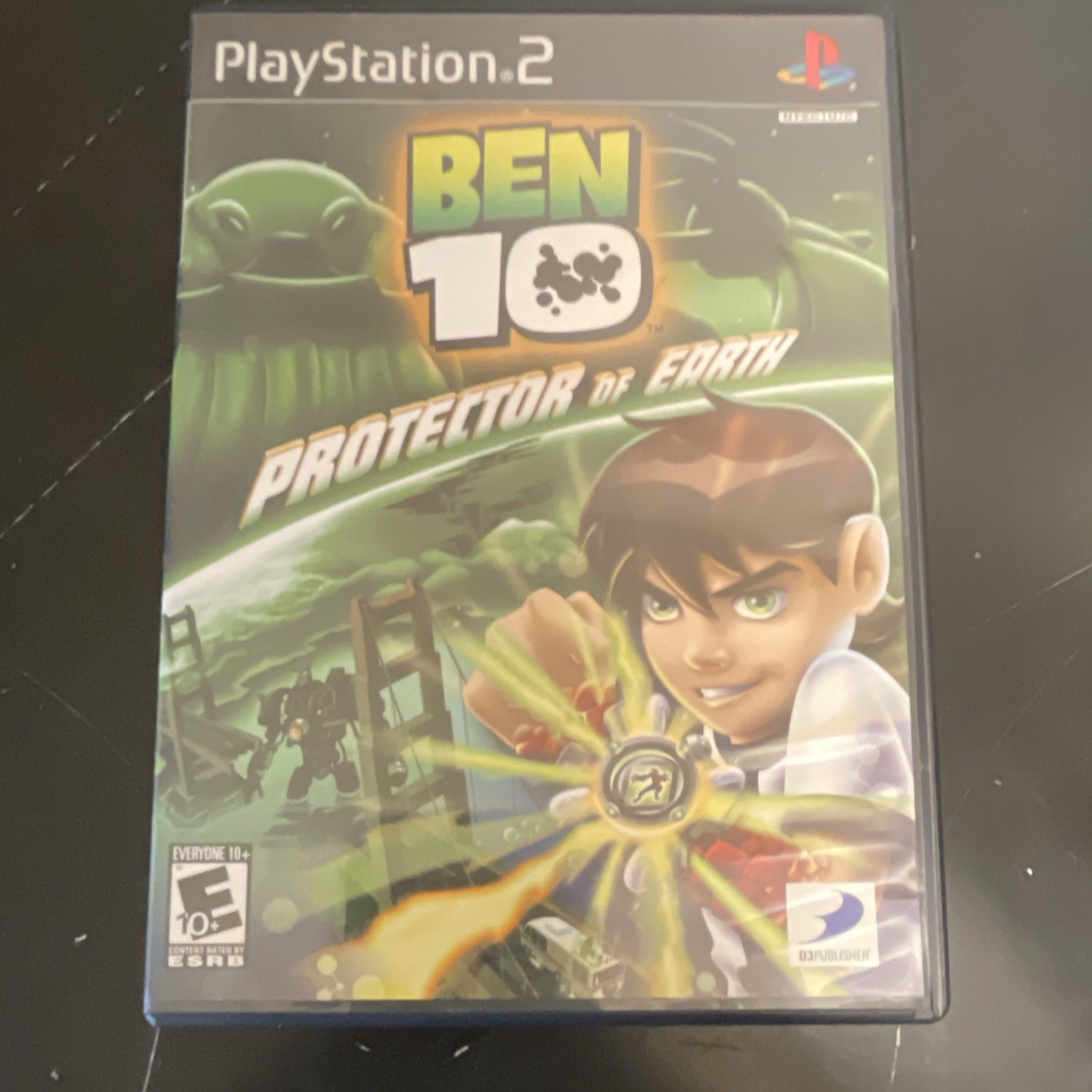 D3Publisher Ben 10: Protector of Earth Sony PlayStation 2 PS2 E10+ Manual