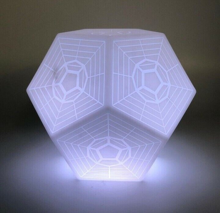 Destiny 2 Engram Light Tap-Activated, Multi-Color LED, Custom Silicone, Recharge