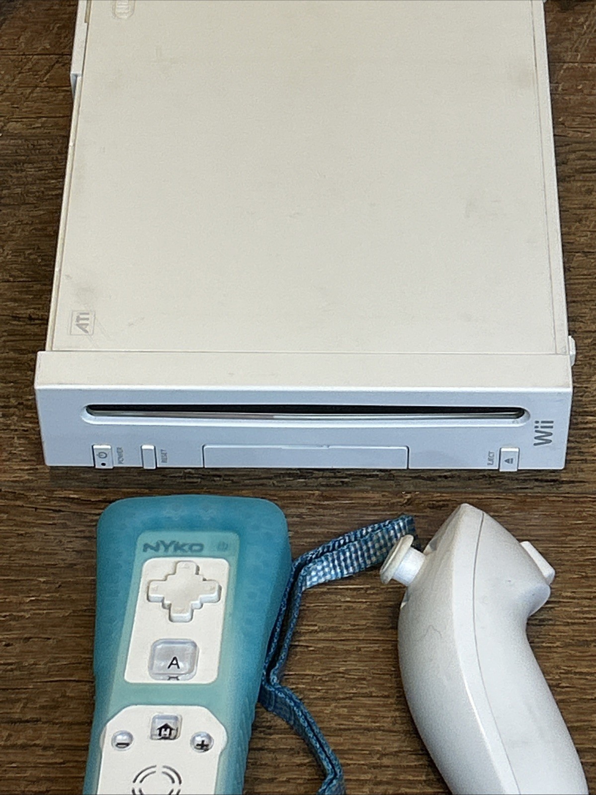Nintendo Wii Console Bundle Tested RVL-001 White Tested And Cleaned -READ