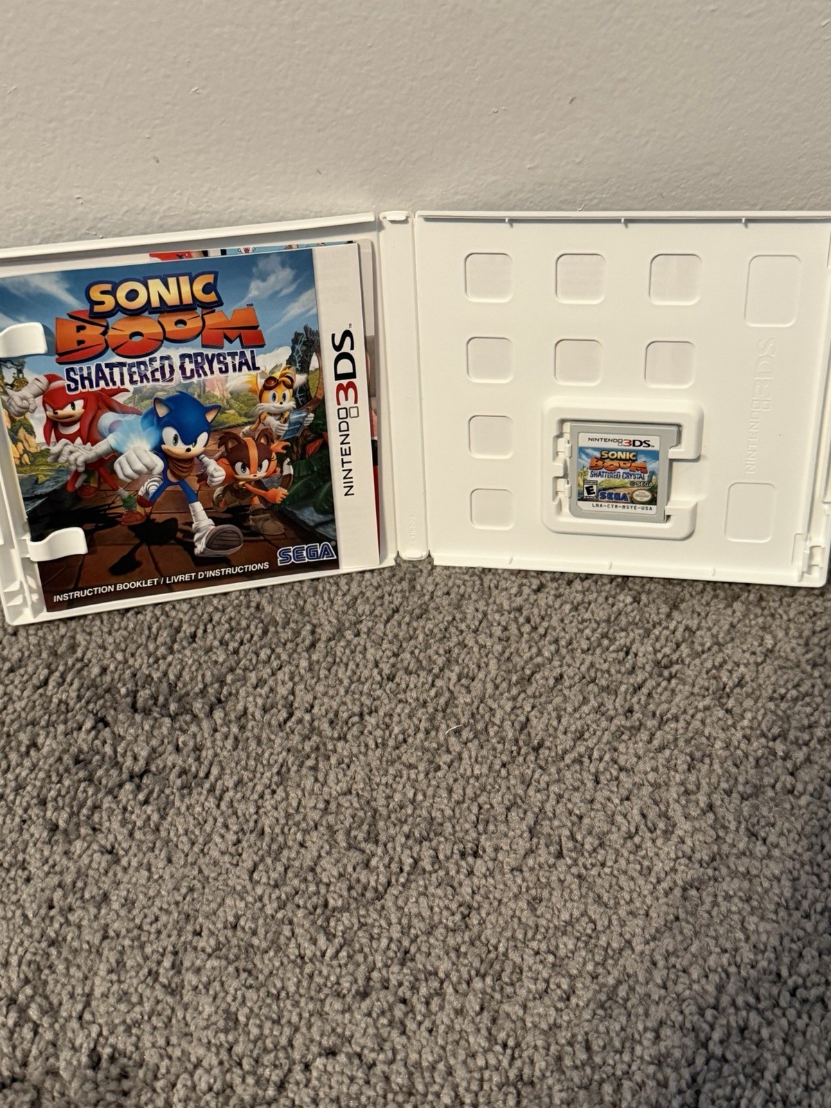 Sonic Boom: Shattered Crystal (Nintendo 3DS, 2014)