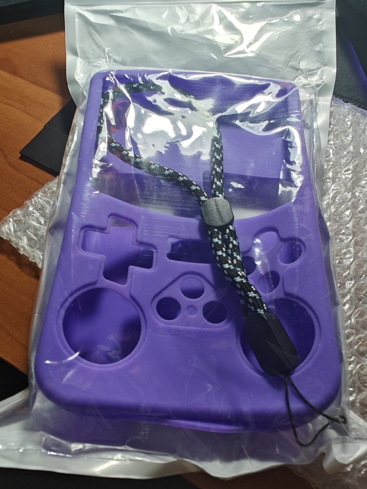 New Purple Silicone Protective Case for R36S Handheld Console Cover Soft