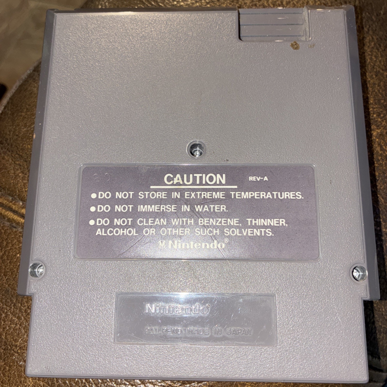 Jaws Nintendo Entertainment System NES Game Cartridge Untested