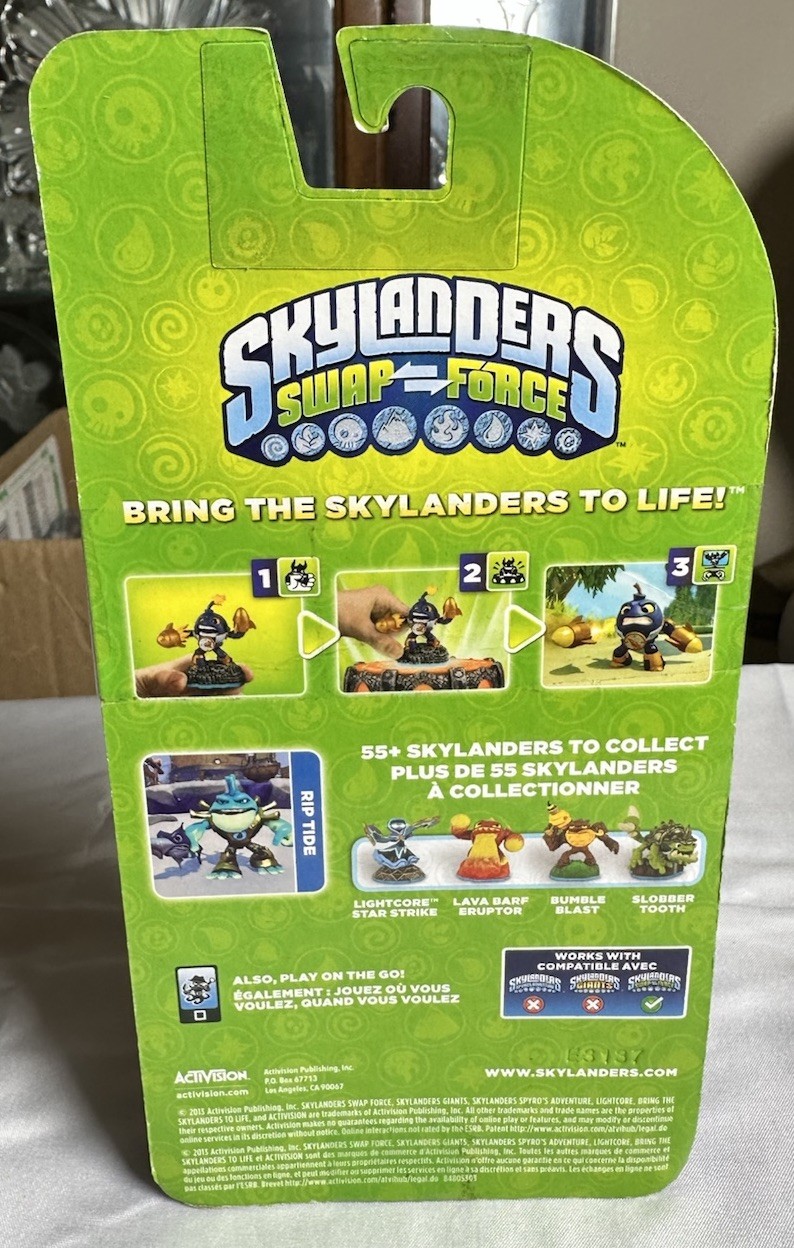 Skylanders Swap Force Rip Tide New