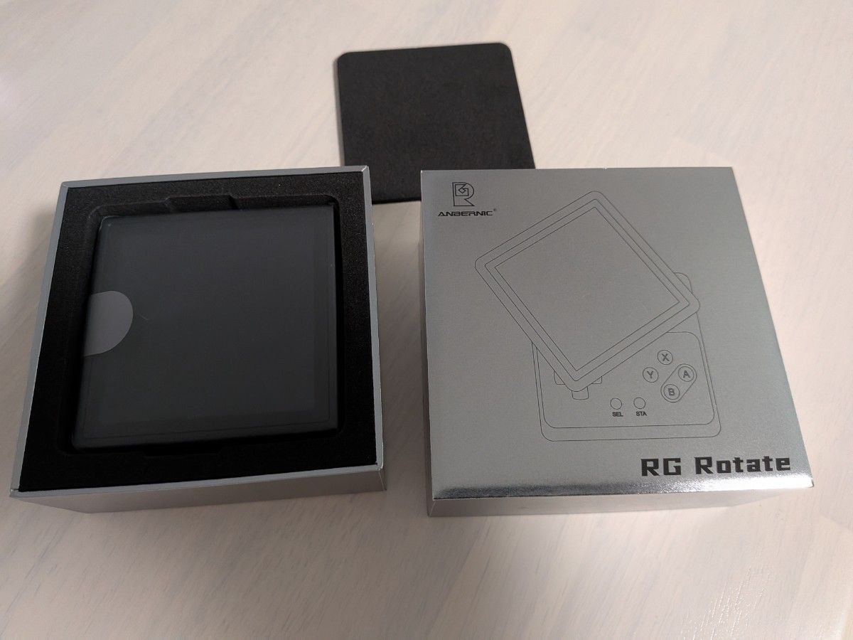 ANBERNIC RG Rotate Polar Black Handheld Game Console New 8GB/128GB Japan