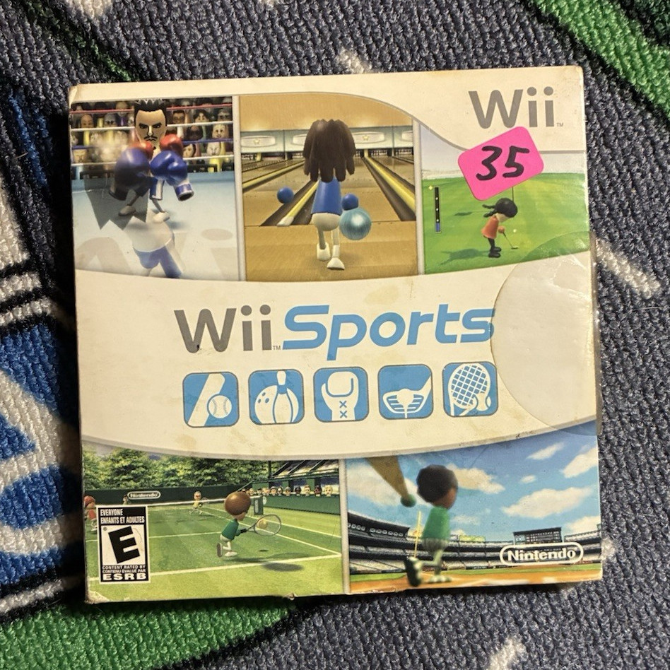 Nintendo Wii Sports (Nintendo Wii) Manual Included E-Everyone Mixed Sports