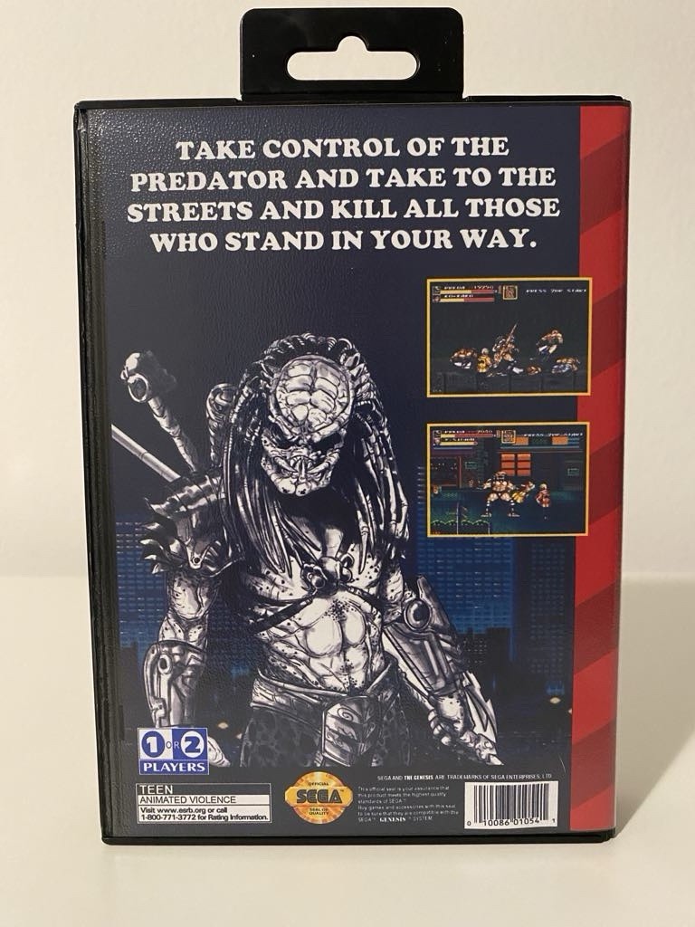 The Predator In Streets Of Rage 2 (Sega Genesis)