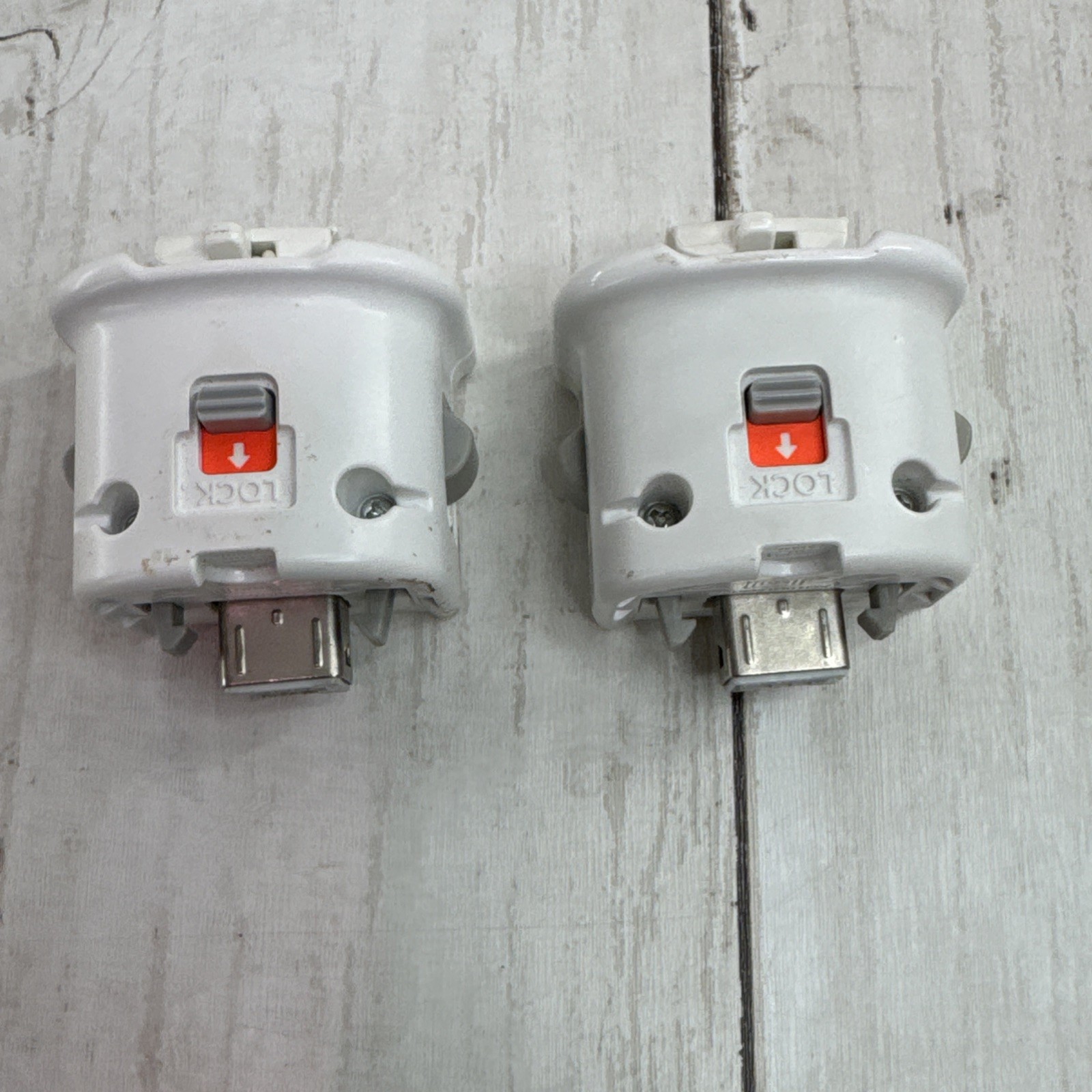 2 OEM RVL-026 Nintendo Wii Motion Plus Adapter OEM MotionPlus Sports Resort