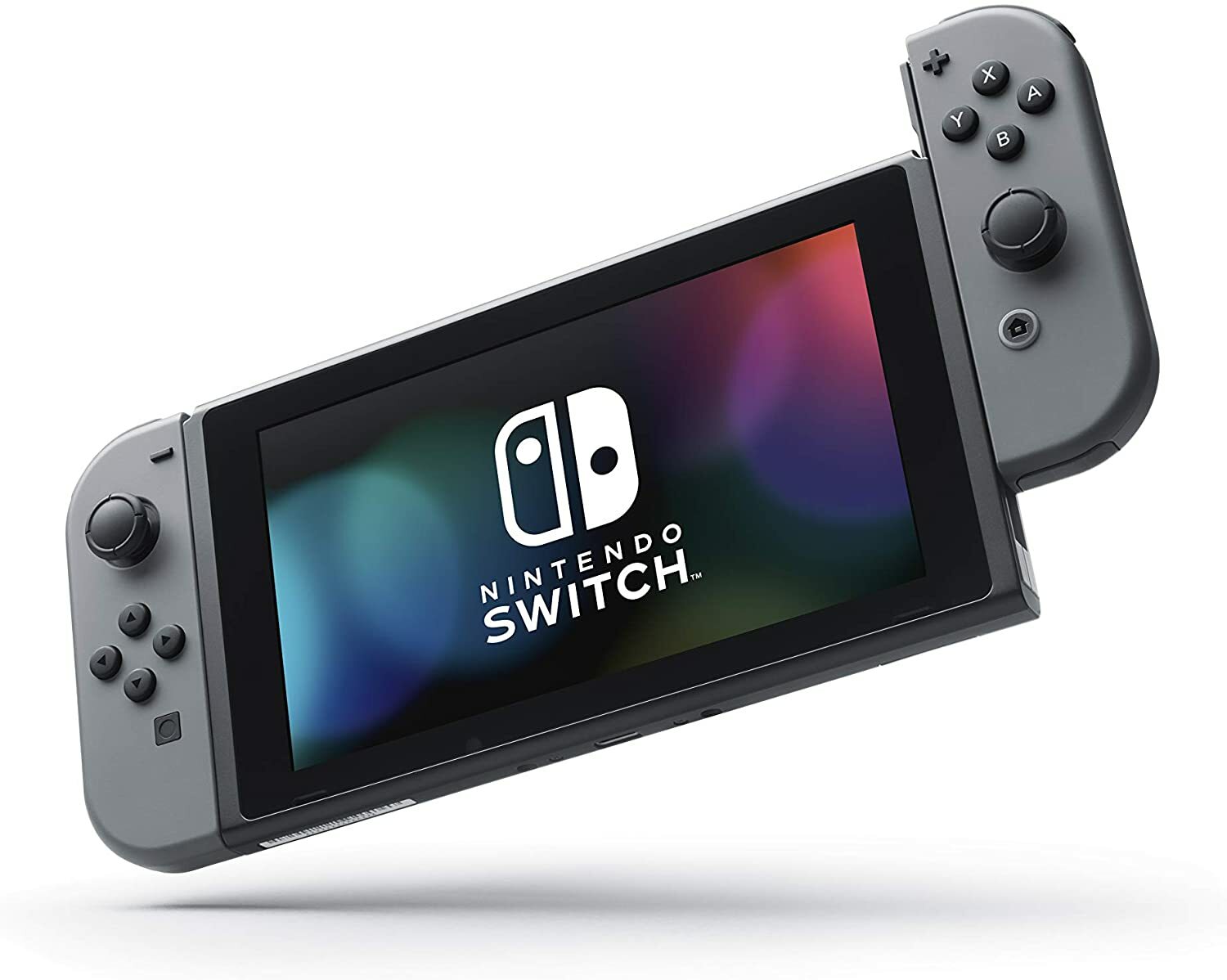 Nintendo Switch + Gray Joy Cons 32GB V2 (Newest) Gaming Console + 2-Day Shipping