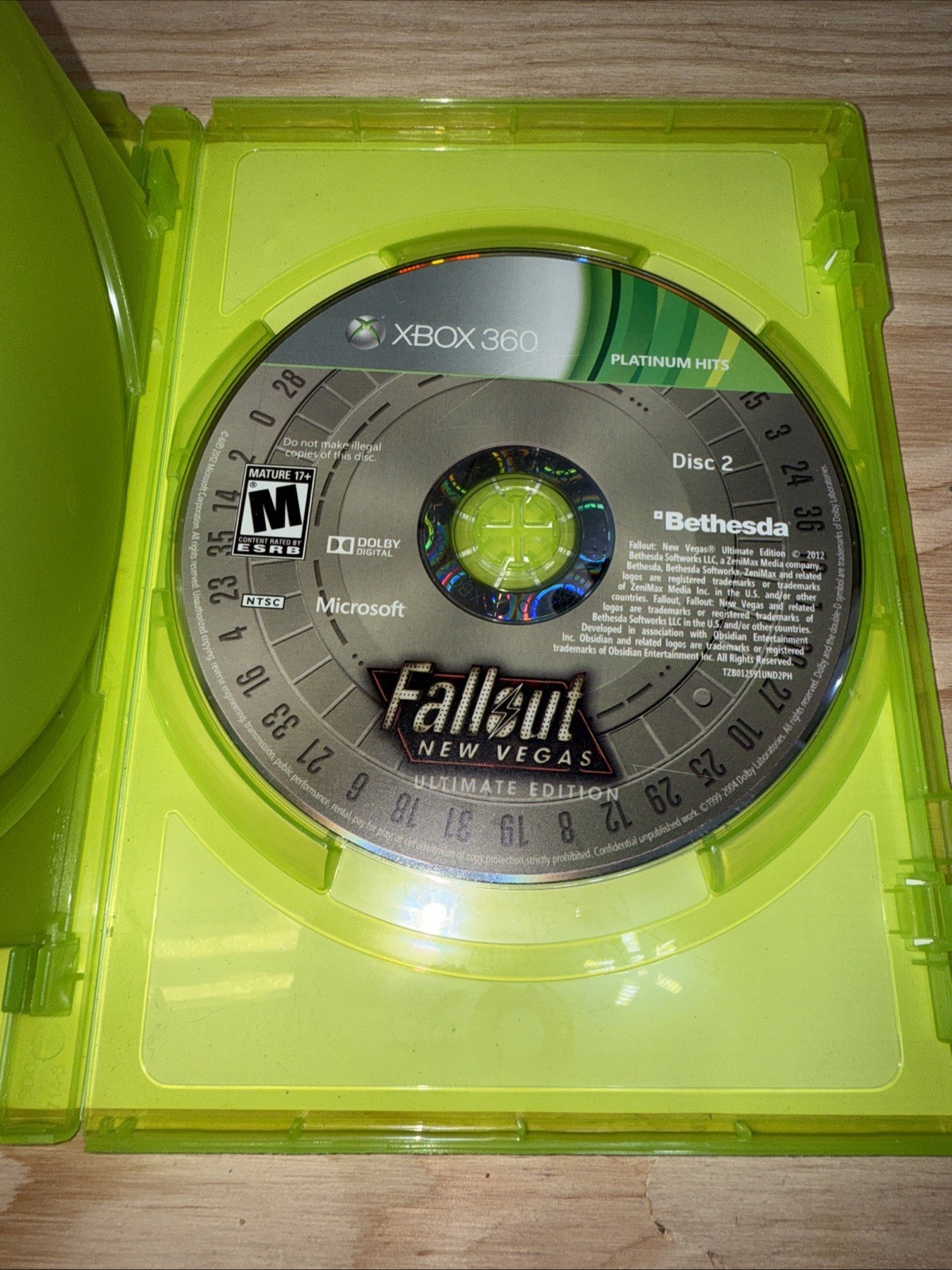 Fallout: New Vegas – Ultimate Edition (Xbox 360, 2012) CIB Verified Working