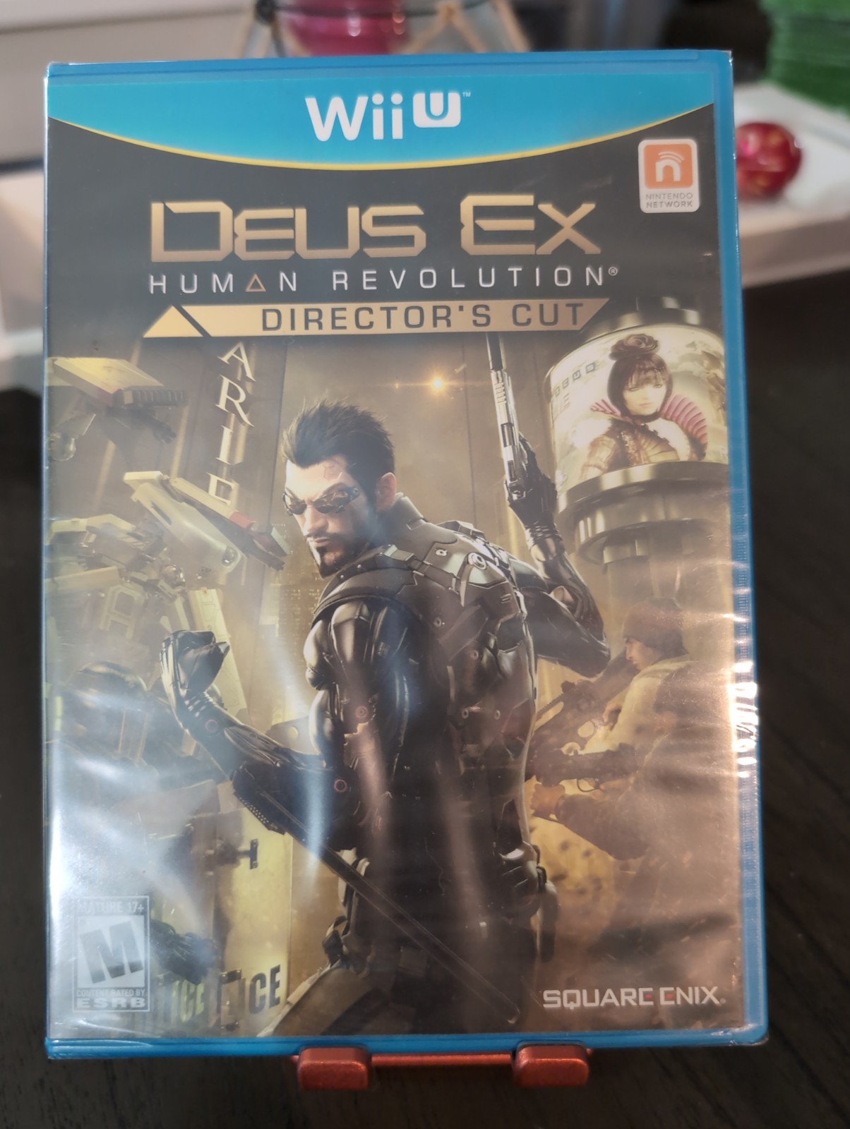 Deus Ex Human Revolution Directors Cut – Wii U – New Sealed – Ships in a Box