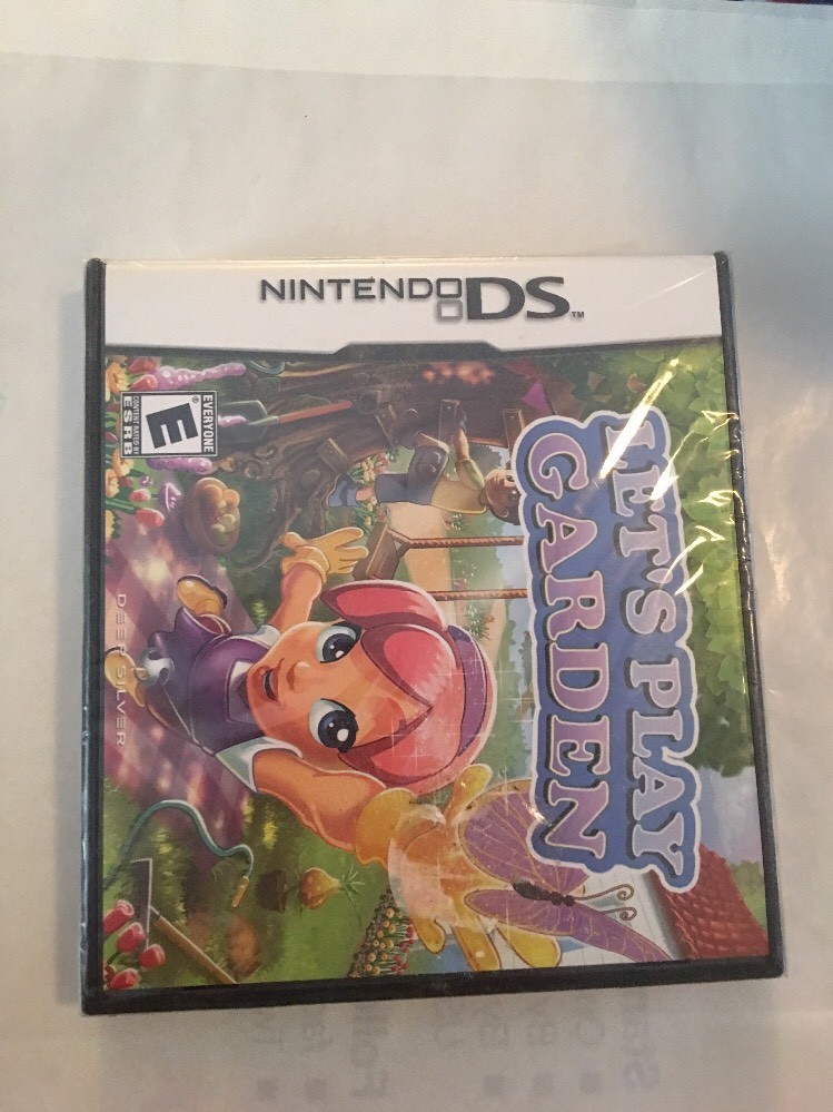 Let’s Play: Garden – Care For Plants Nintendo Ds Brand New Factory Sealed