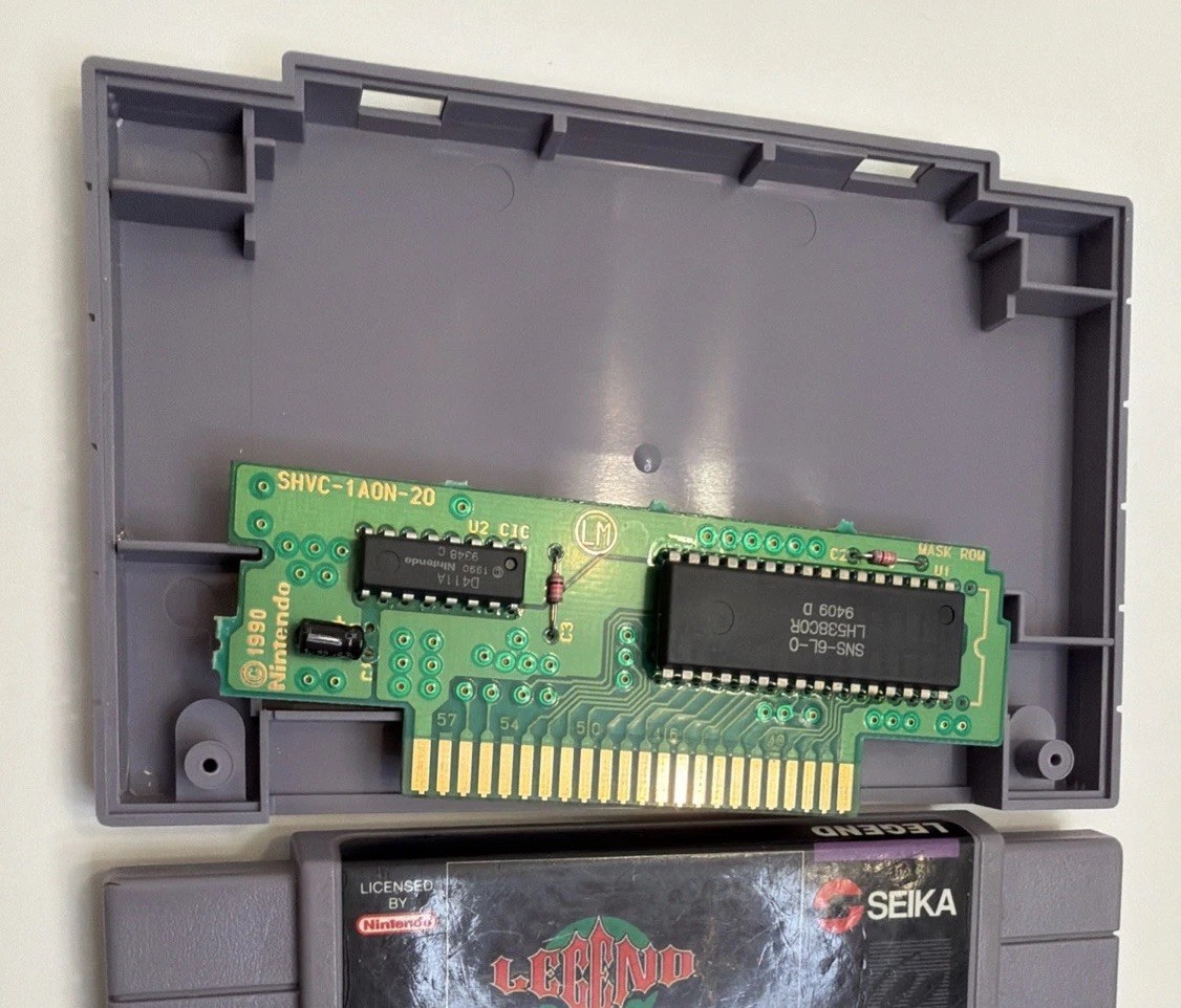 Legend Super Nintendo Game SNES Authentic Tested NICE! w/ Dustcover