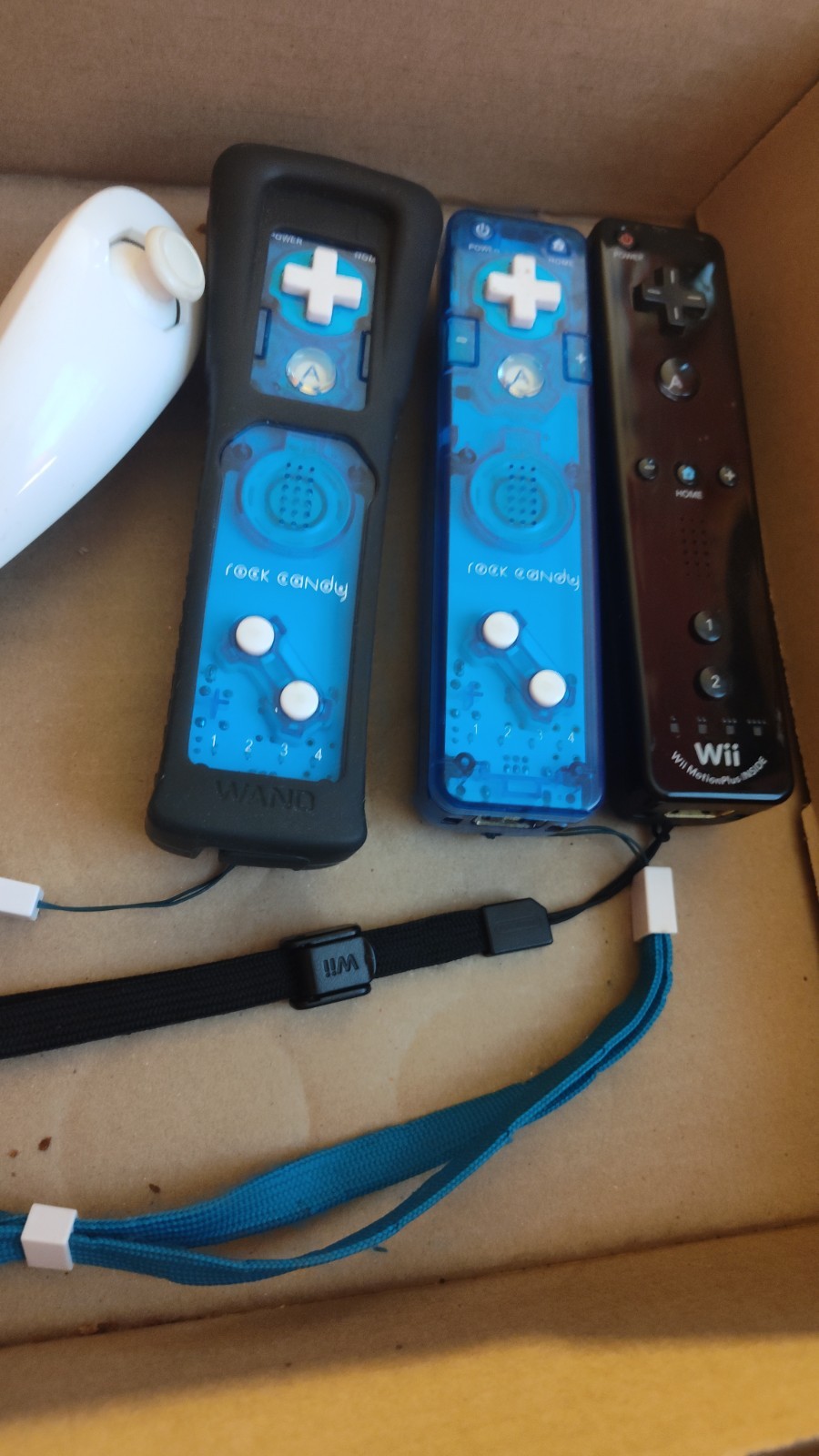 wii motion plus controller and nunchuck