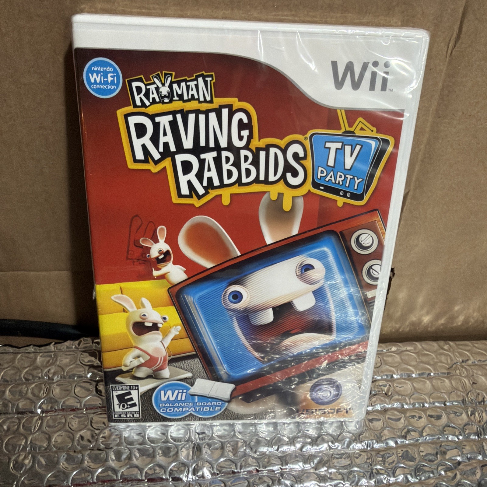 Rayman Raving Rabbids: TV Party (Nintendo Wii, 2008) SEALED