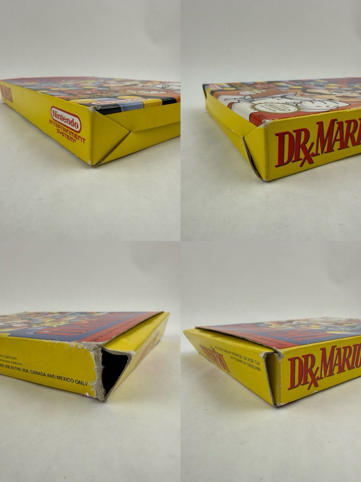 Dr. Mario (Nintendo NES, 1990) CIB, Complete in Box W/ Manual Tested & Working