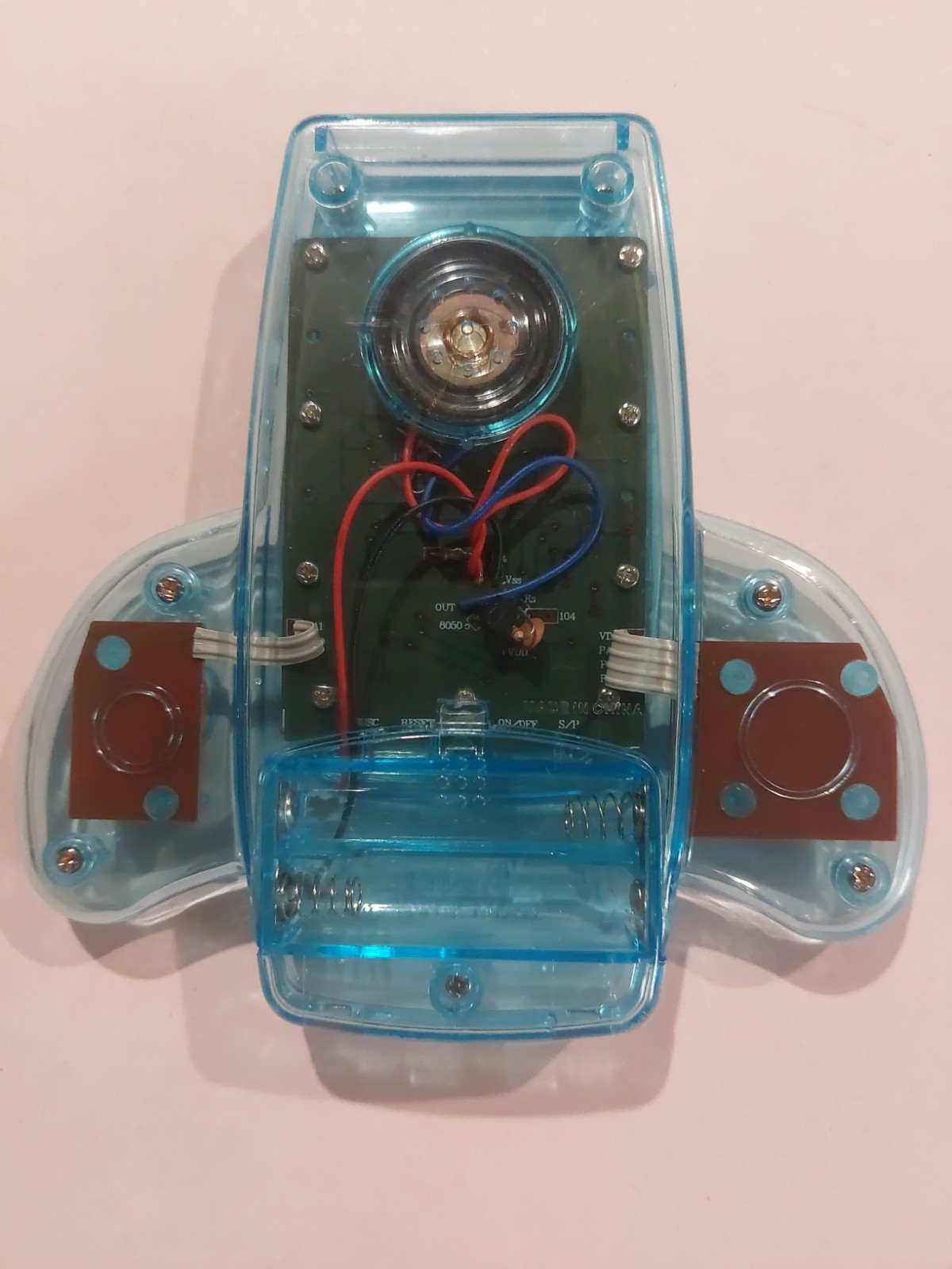 Portable BLUE Pocket Hand Held Electronic Video Game Player 11 Games