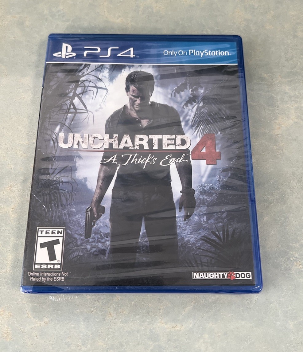 Uncharted 4: A Thief’s End (Sony PlayStation 4, 2016) – Sealed – Brand New