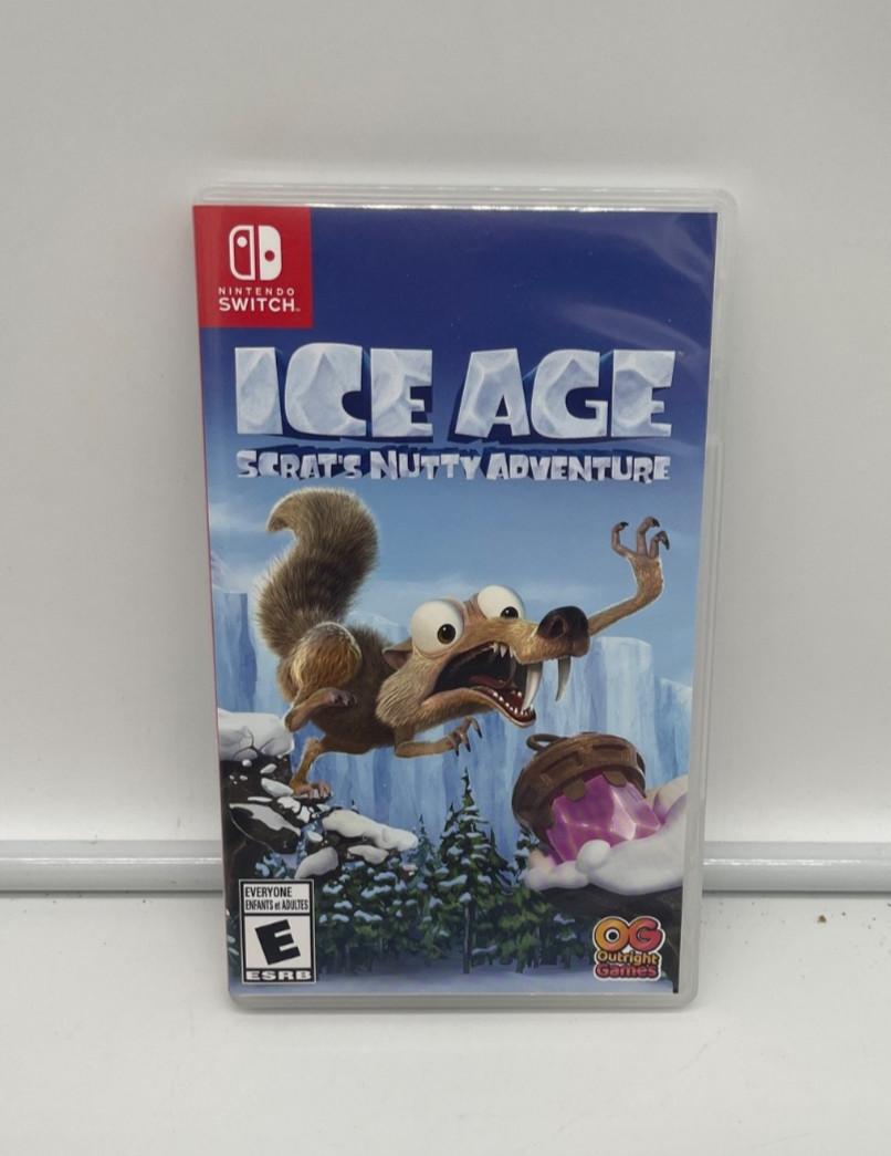 Outright Games Ice Age: Scratt’s Nutty Adventure (Nintendo Switch) case cartridg