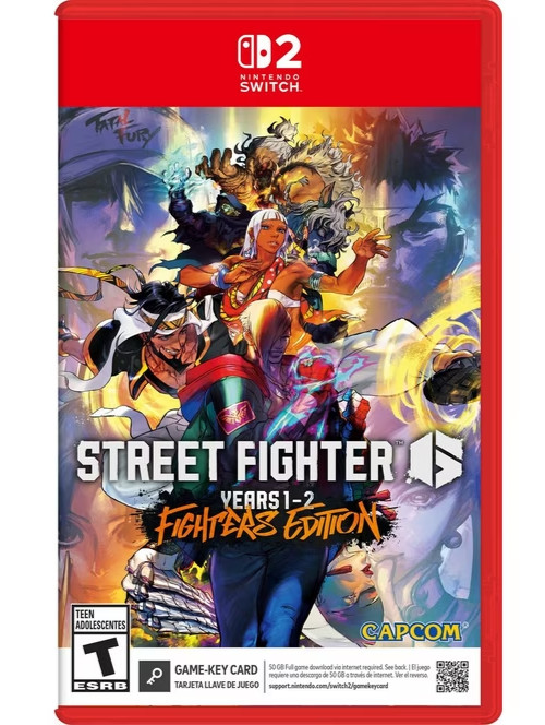 Street Fighter 6 Year 1-2 Fighters Edition for Nintendo Switch 2 New Sealed