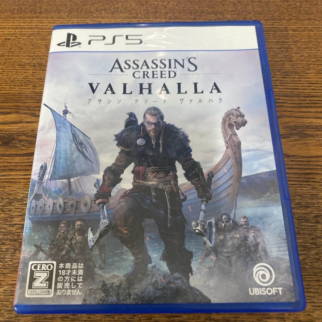 Assassin’s Creed Valhalla PS5 PlayStation5 Used Tested Japanese ver with Case