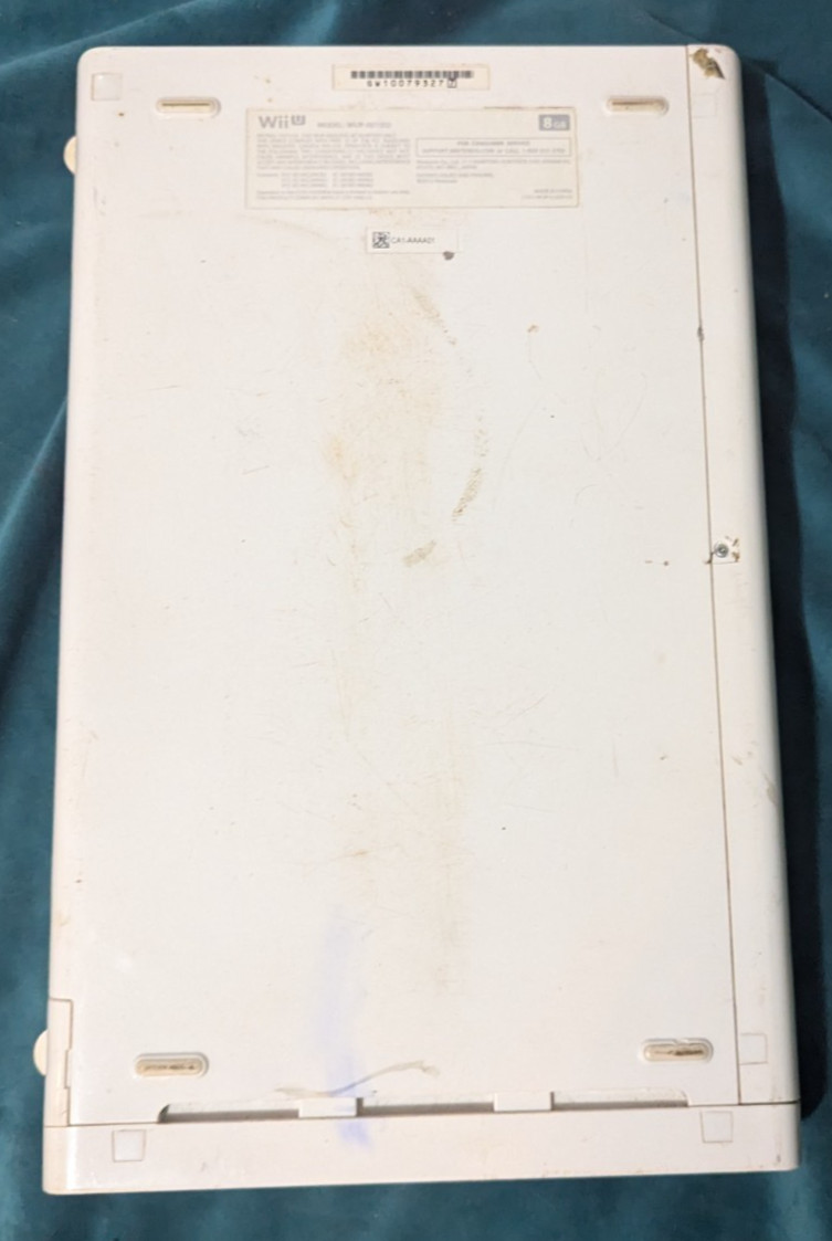 Nintendo Wii U WUP-001 8GB White CONSOLE ONLY!