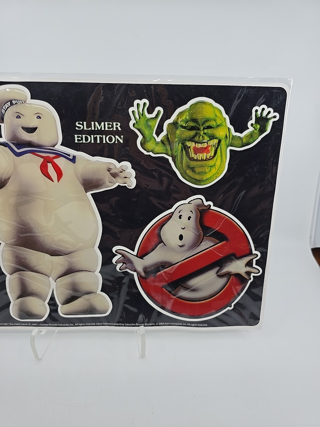 Ghostbusters The Video Game Xbox 360 PS3 Promotional Puffy Sticker Sheet Slimer