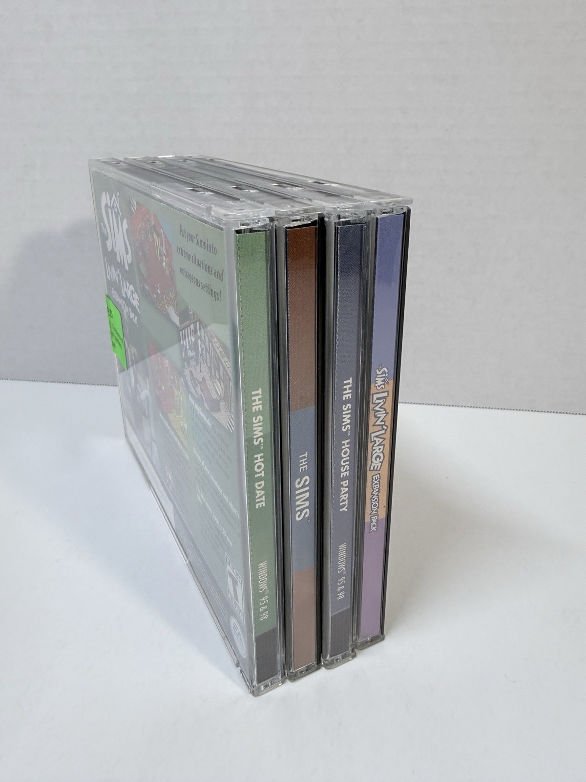 The Sims Series Expansion Packs Lot 4 PC Games Livin Large House Party Hot Date