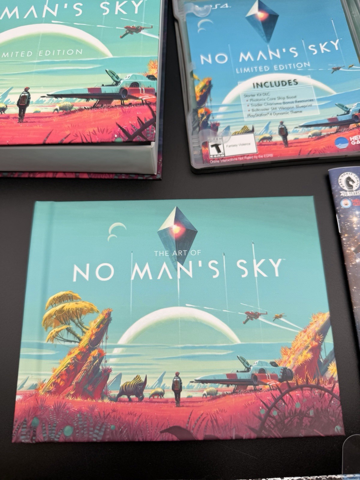No Man’s Sky Limited Edition Sony Playstation 4 Game Collector Box Set PS4 Art
