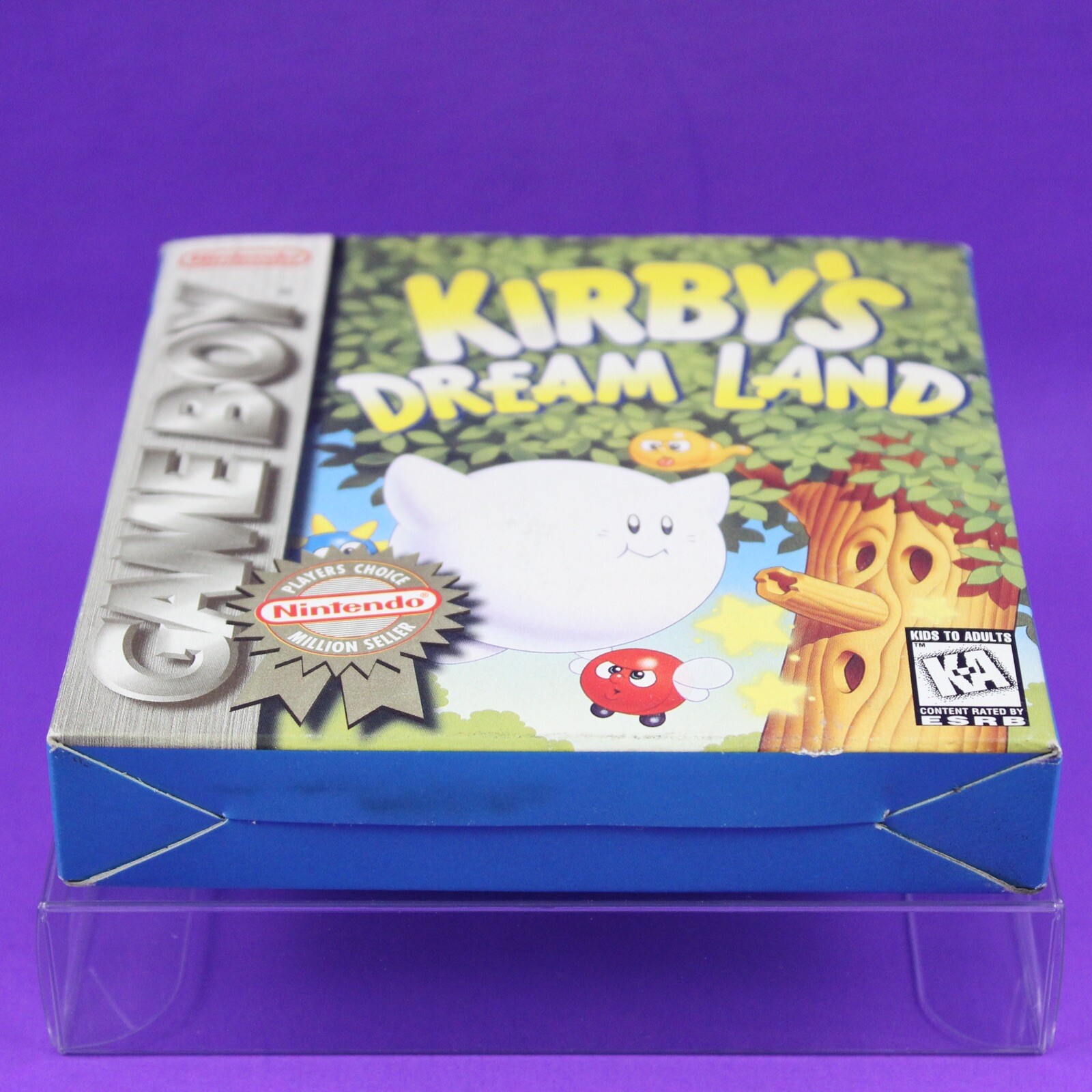 Kirby’s Dream Land Nintendo Game Boy Players Choice Complete CIB W/ Protector