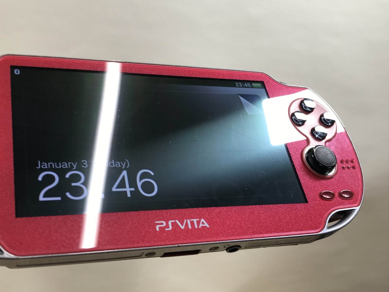 PS Vita PCH-1000 COSMIC RED Console Japan – Tested Working GE1855