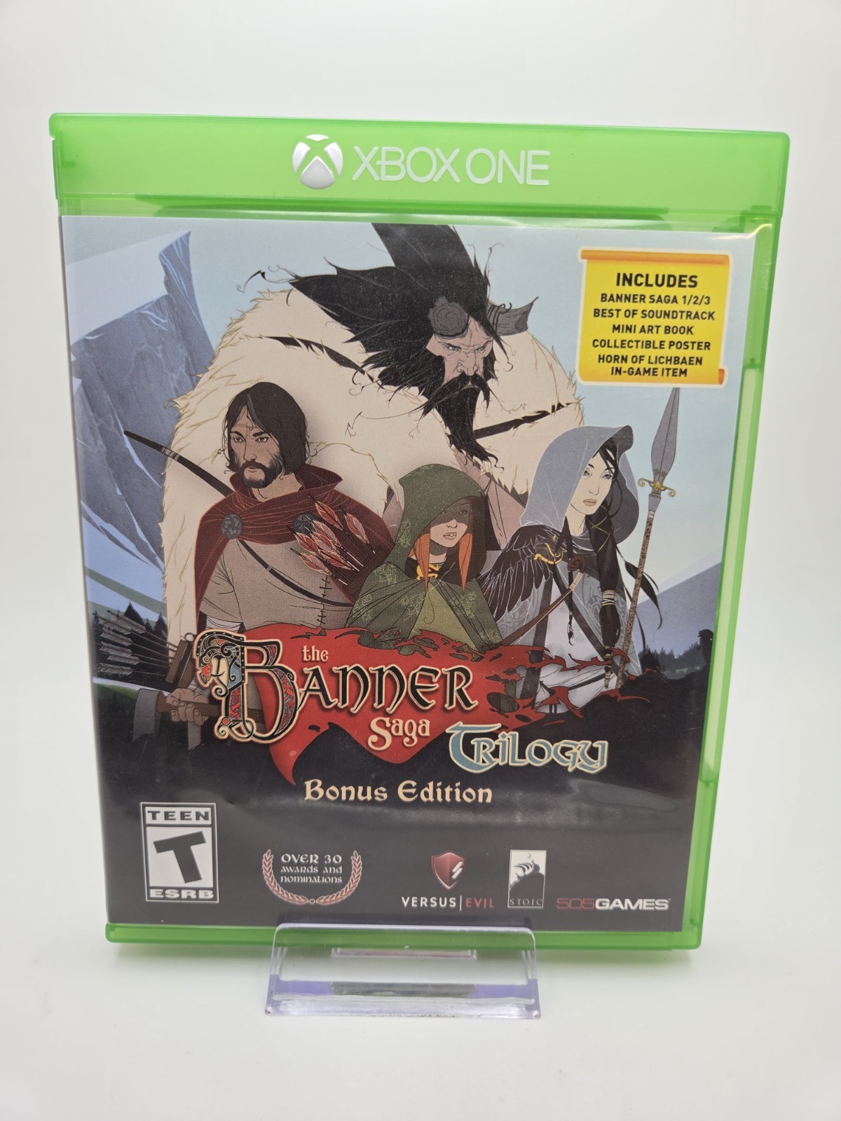 The Banner Saga Trilogy Bonus Edition for Xbox One Complete in Box