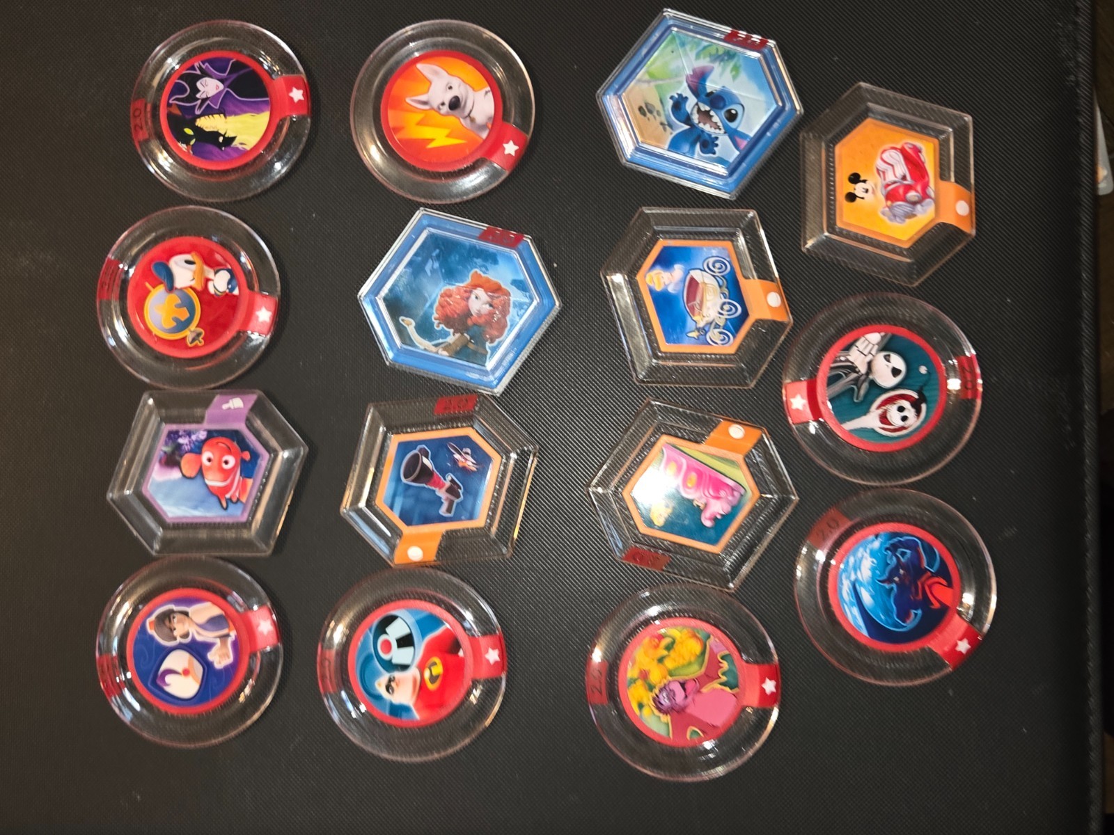 Disney Infinity Power Discs Lot Of 15 – no duplicates disney